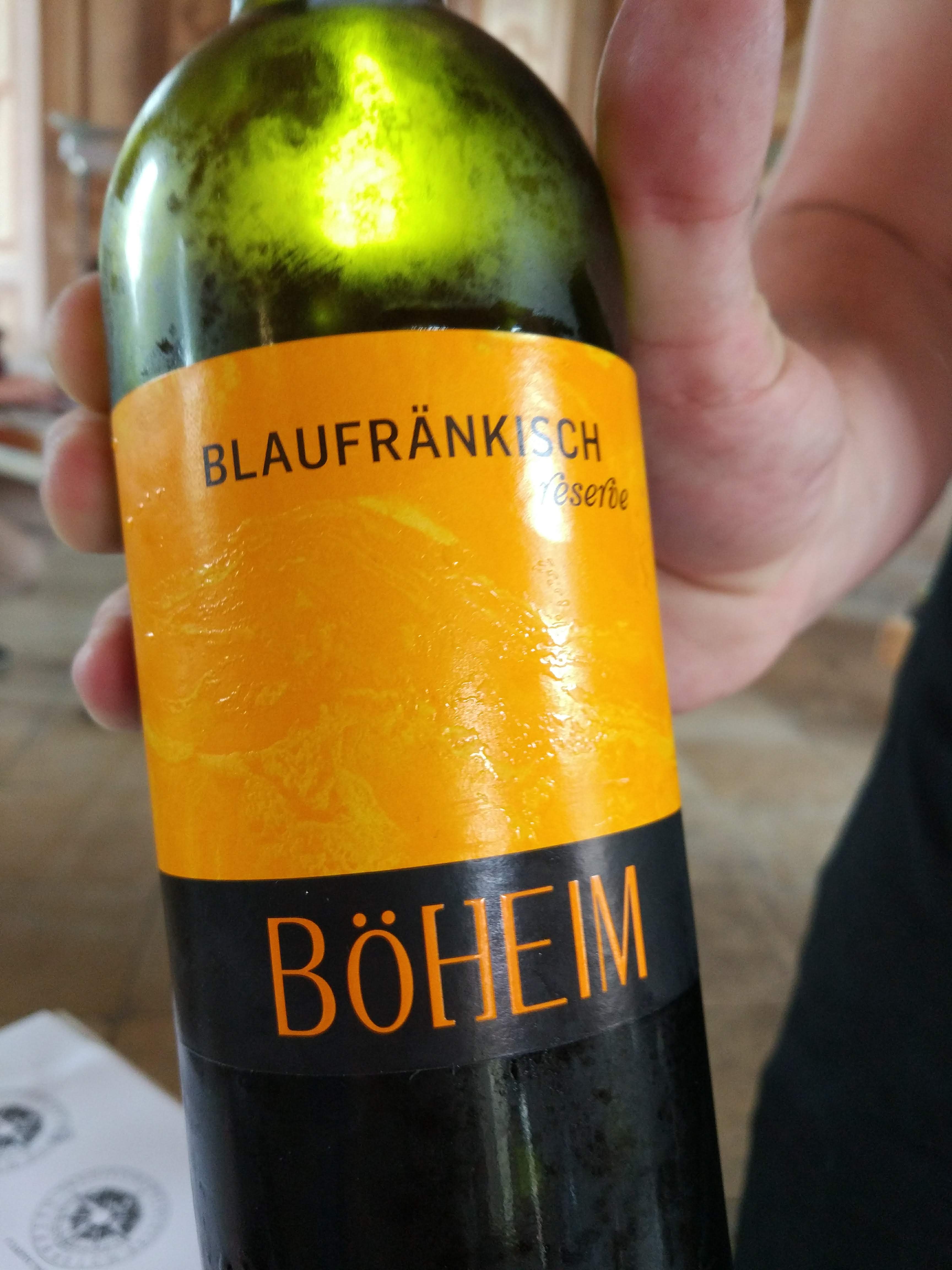Böheim - Blaufränkisch Ried Stixbergen 2015 Böheim - Blaufränkisch Ried Stixbergen 2015