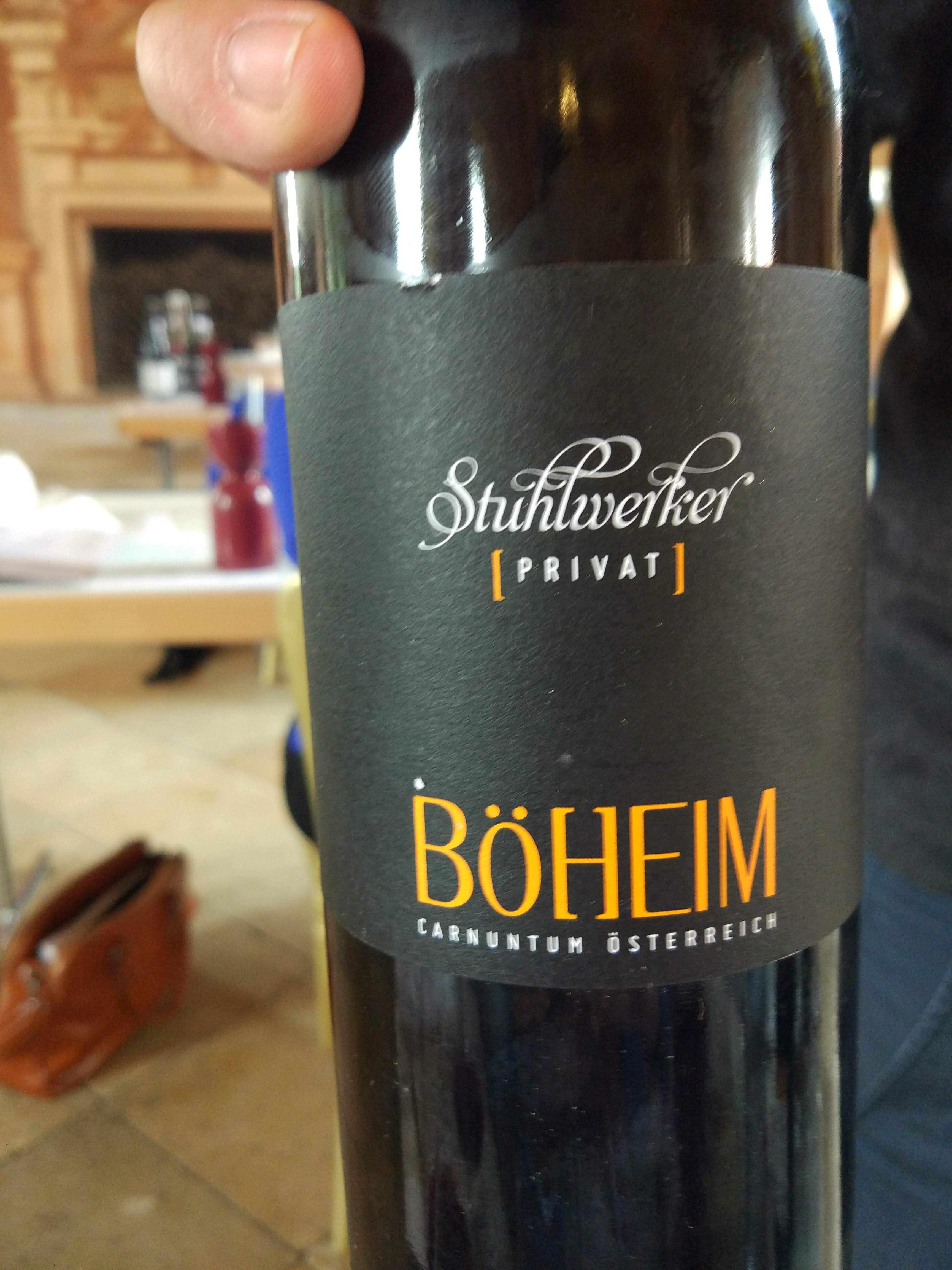 Böheim - Zweigelt, Merlot, Syrah, Blaufränkisch Ried Stuhlwerker 2015