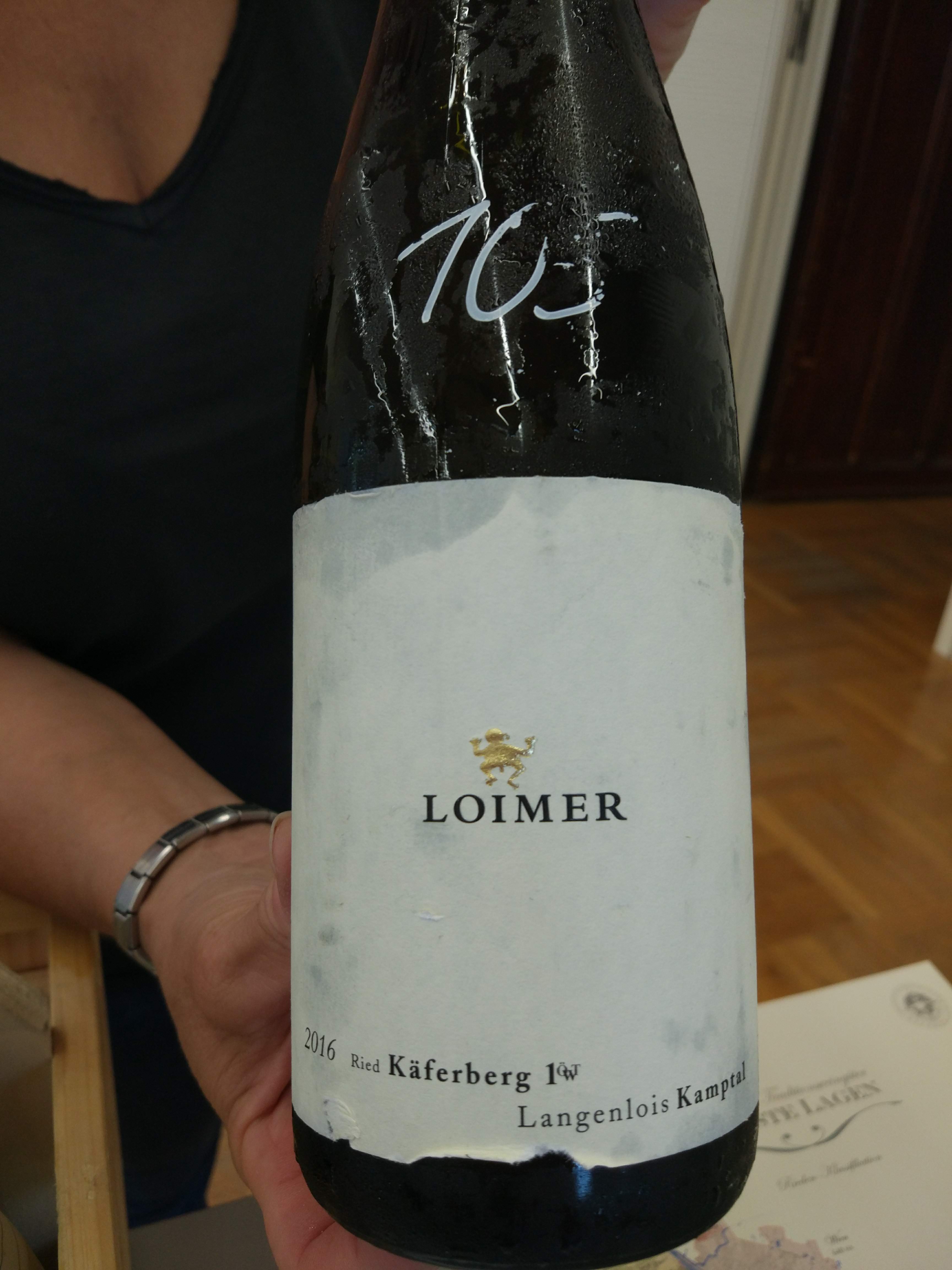 Fred Loimer - Grüner Veltliner Käferberg 2016 Fred Loimer - Grüner Veltliner Käferberg 2016