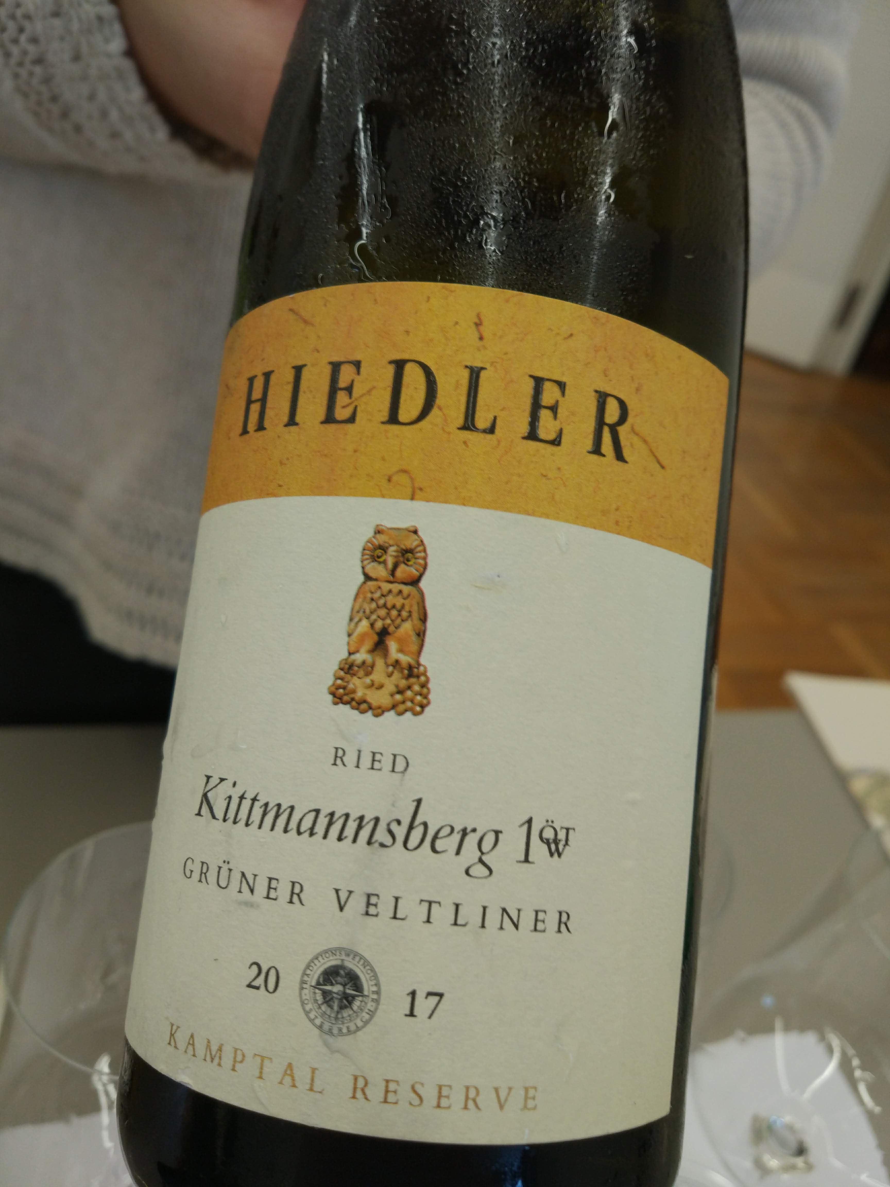 Hiedler - Grüner Veltliner Kittmannsberg 2017 Hiedler - Grüner Veltliner Kittmannsberg 2017