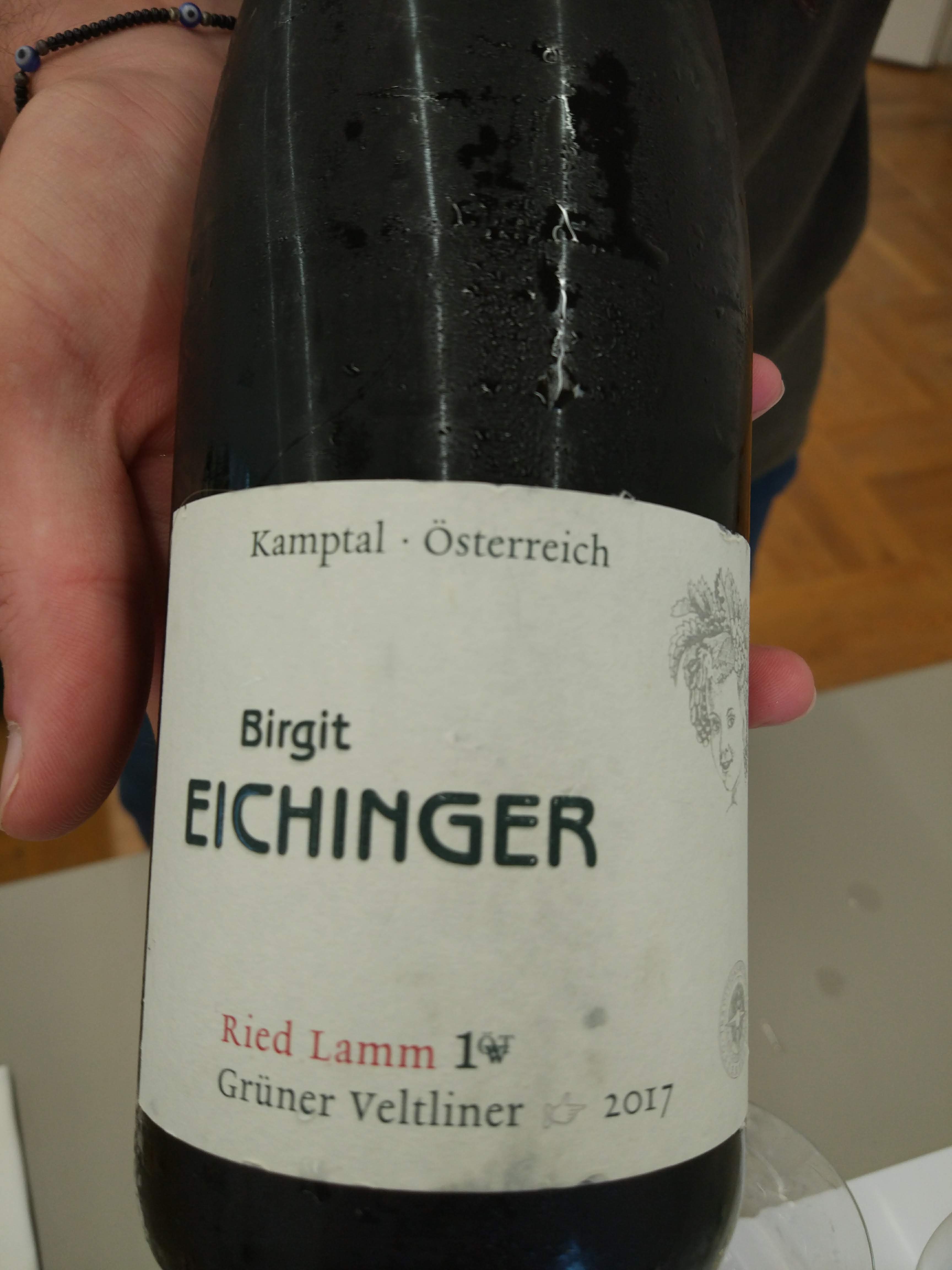 Birgit Eichinger - Grüner Veltliner Lamm 2017 Birgit Eichinger - Grüner Veltliner Lamm 2017