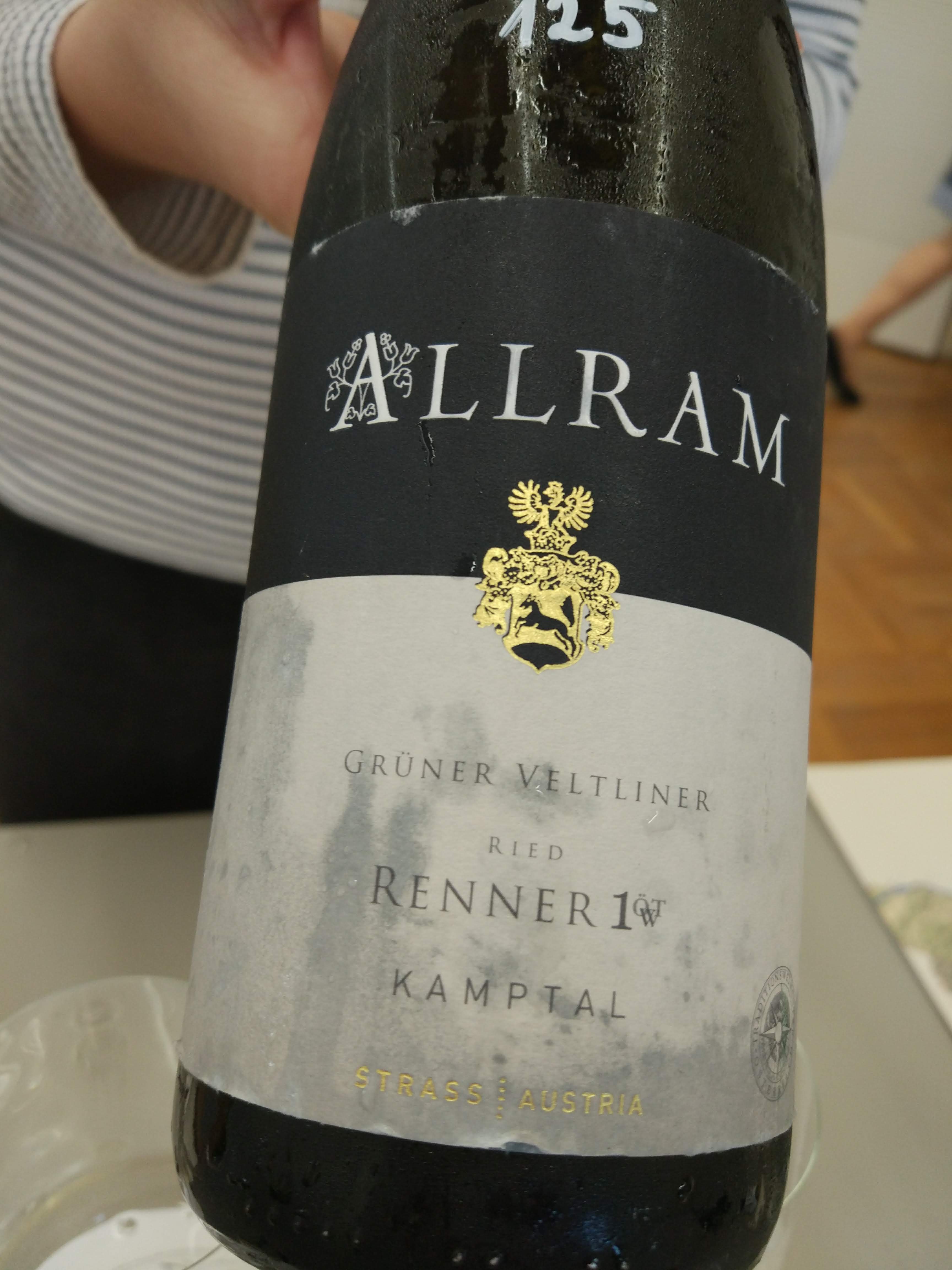 Allram - Grüner Veltliner Renner 2017 Allram - Grüner Veltliner Renner 2017