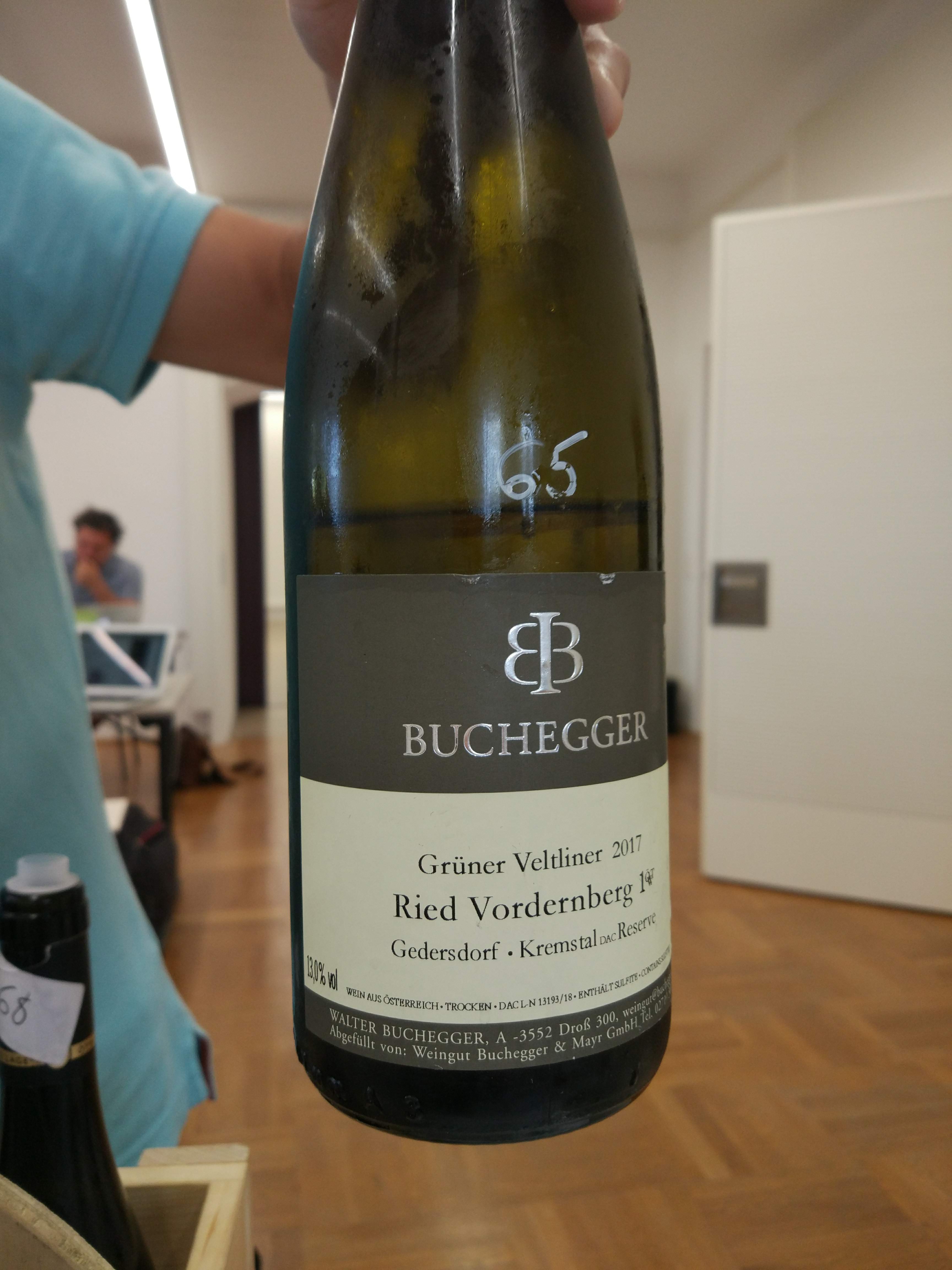 Walter Buchegger - Grüner Veltliner Vordernberg 2017 Walter Buchegger - Grüner Veltliner Vordernberg 2017