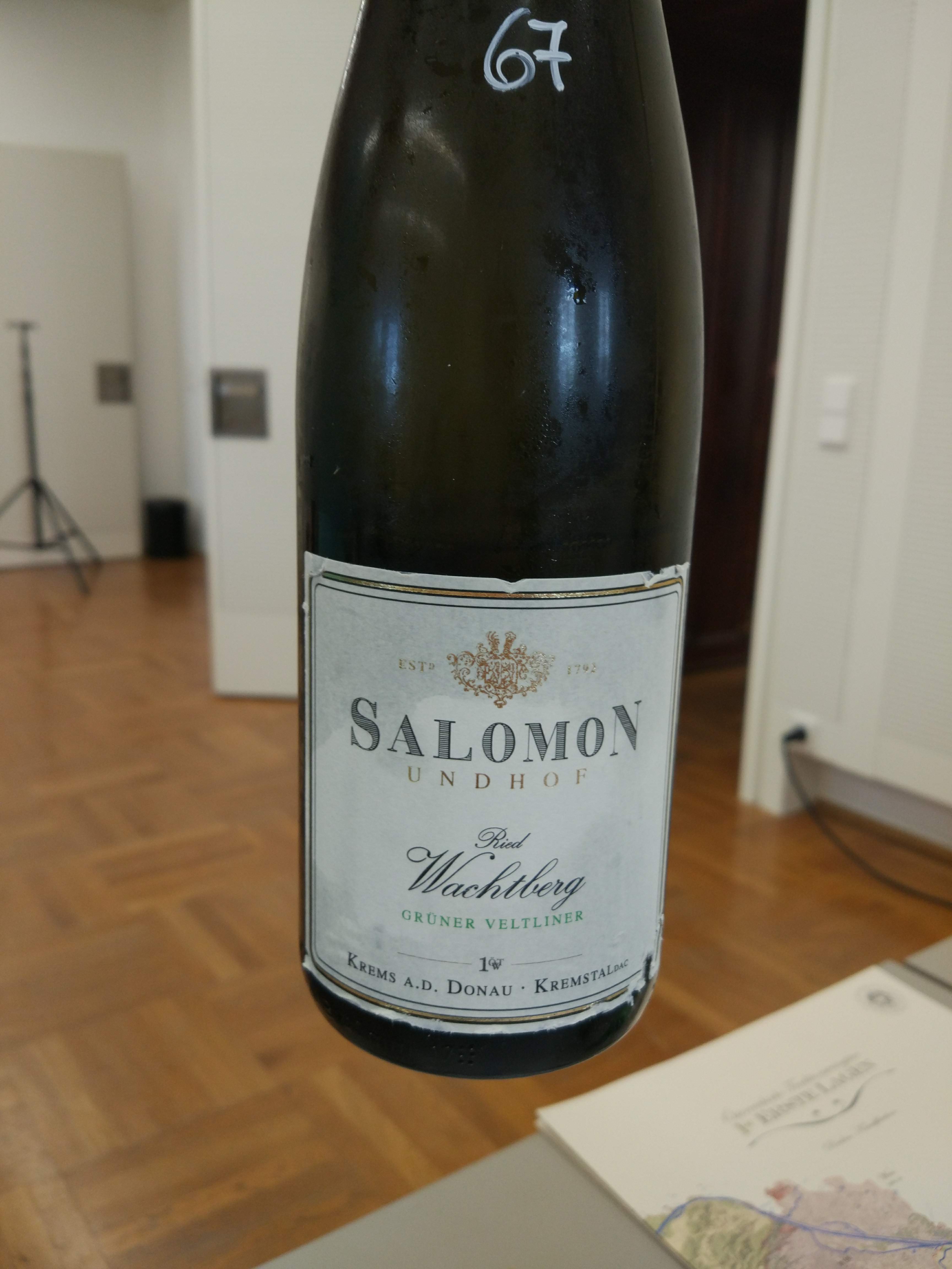 Salomon Undhof - Grüner Veltliner Wachtberg 2017 Salomon Undhof - Grüner Veltliner Wachtberg 2017
