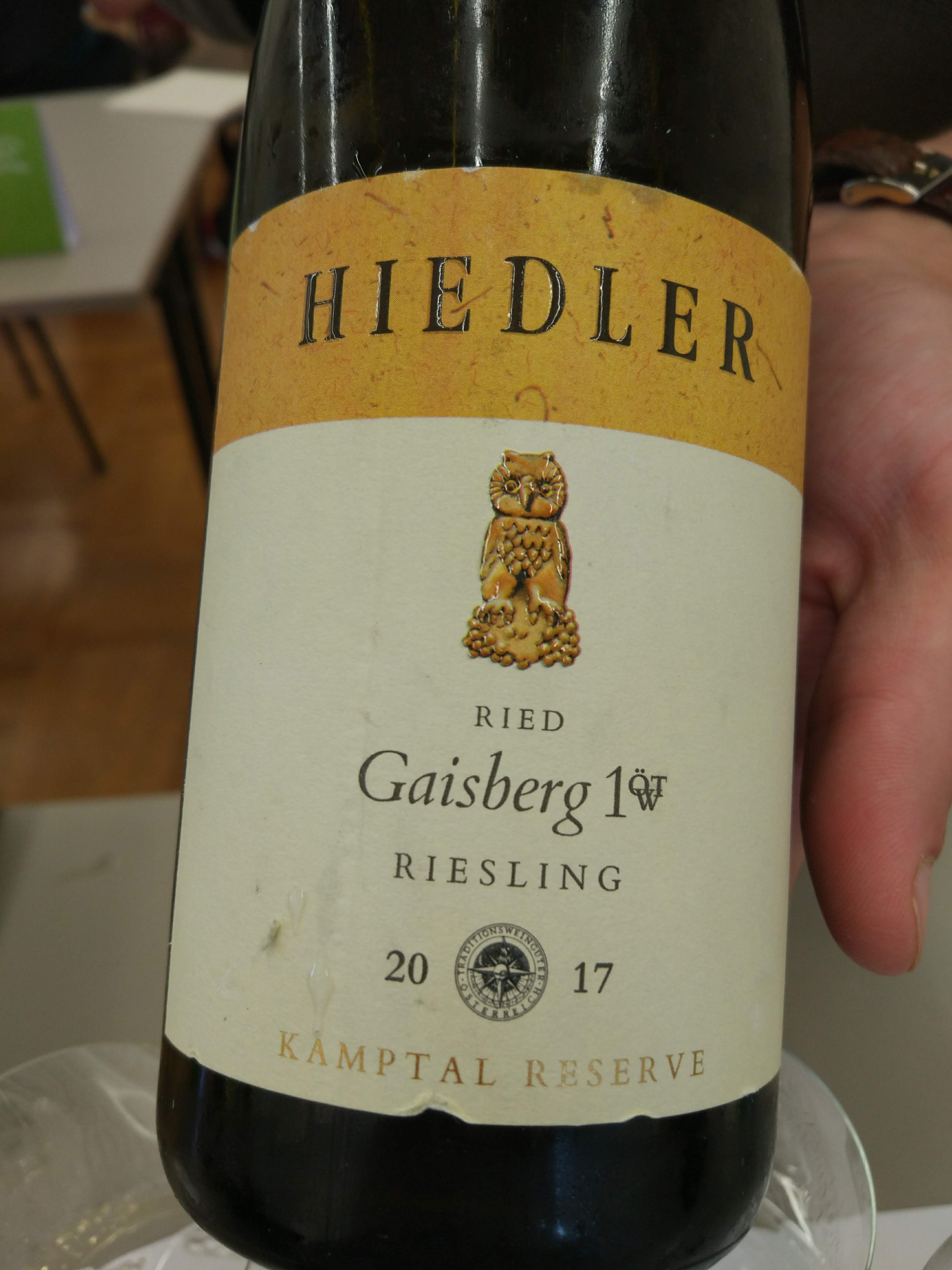 Hiedler - Riesling Gaisberg 2017 Hiedler - Riesling Gaisberg 2017