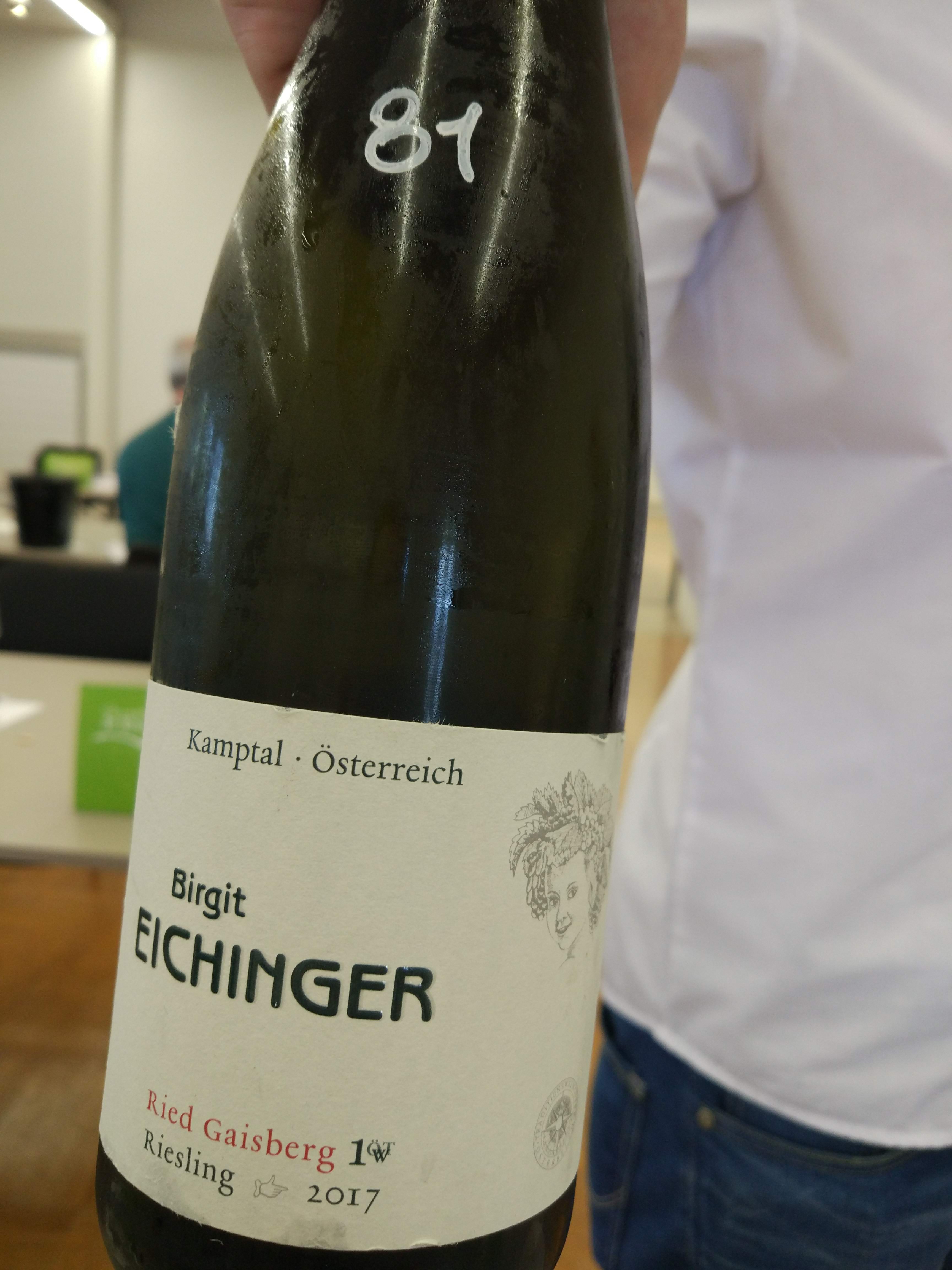 Birgit Eichinger - Riesling Gaisberg 2017 Birgit Eichinger - Riesling Gaisberg 2017