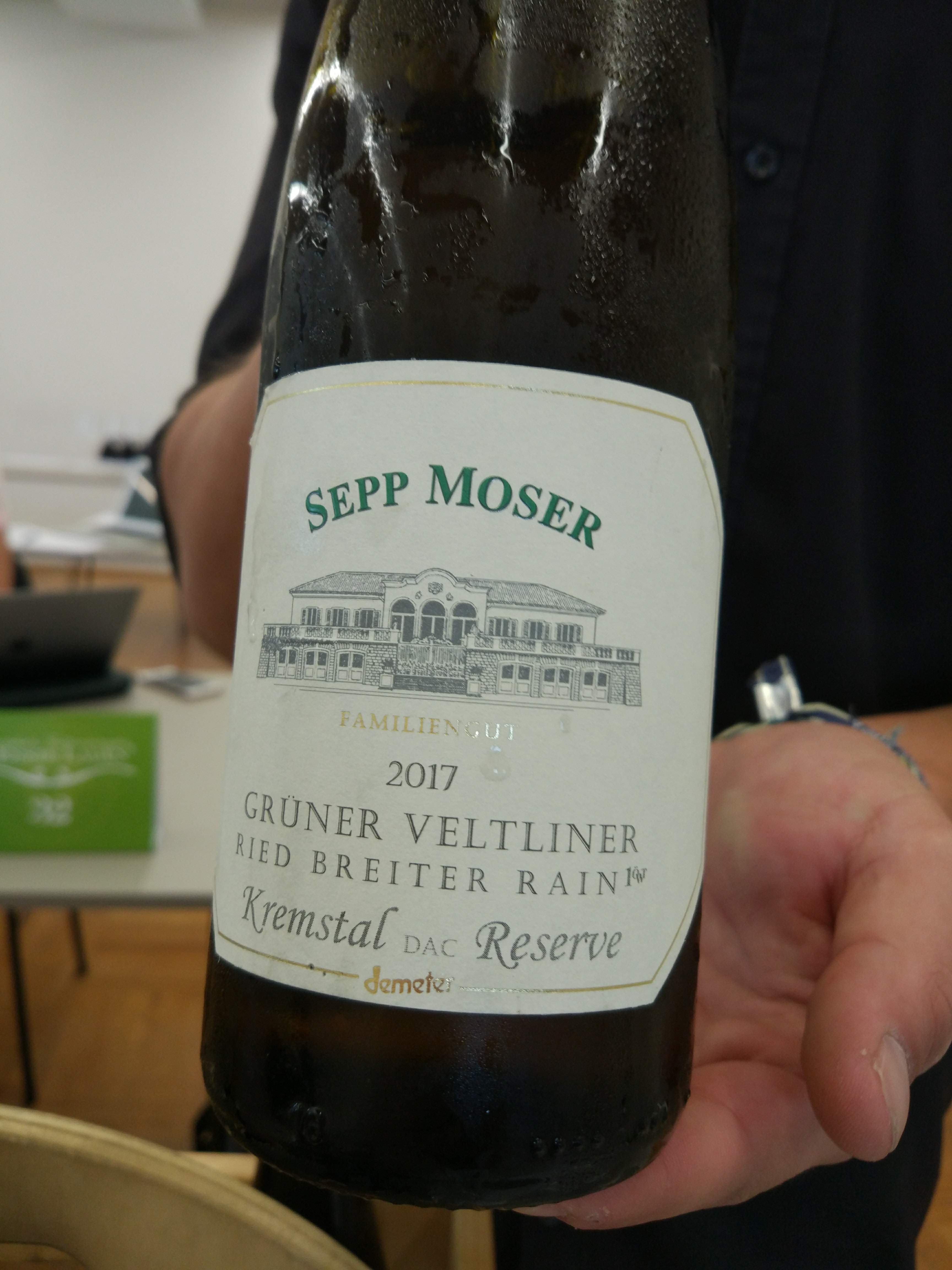 Sepp Moser - Grüner Veltliner Breiter Rain 2017
