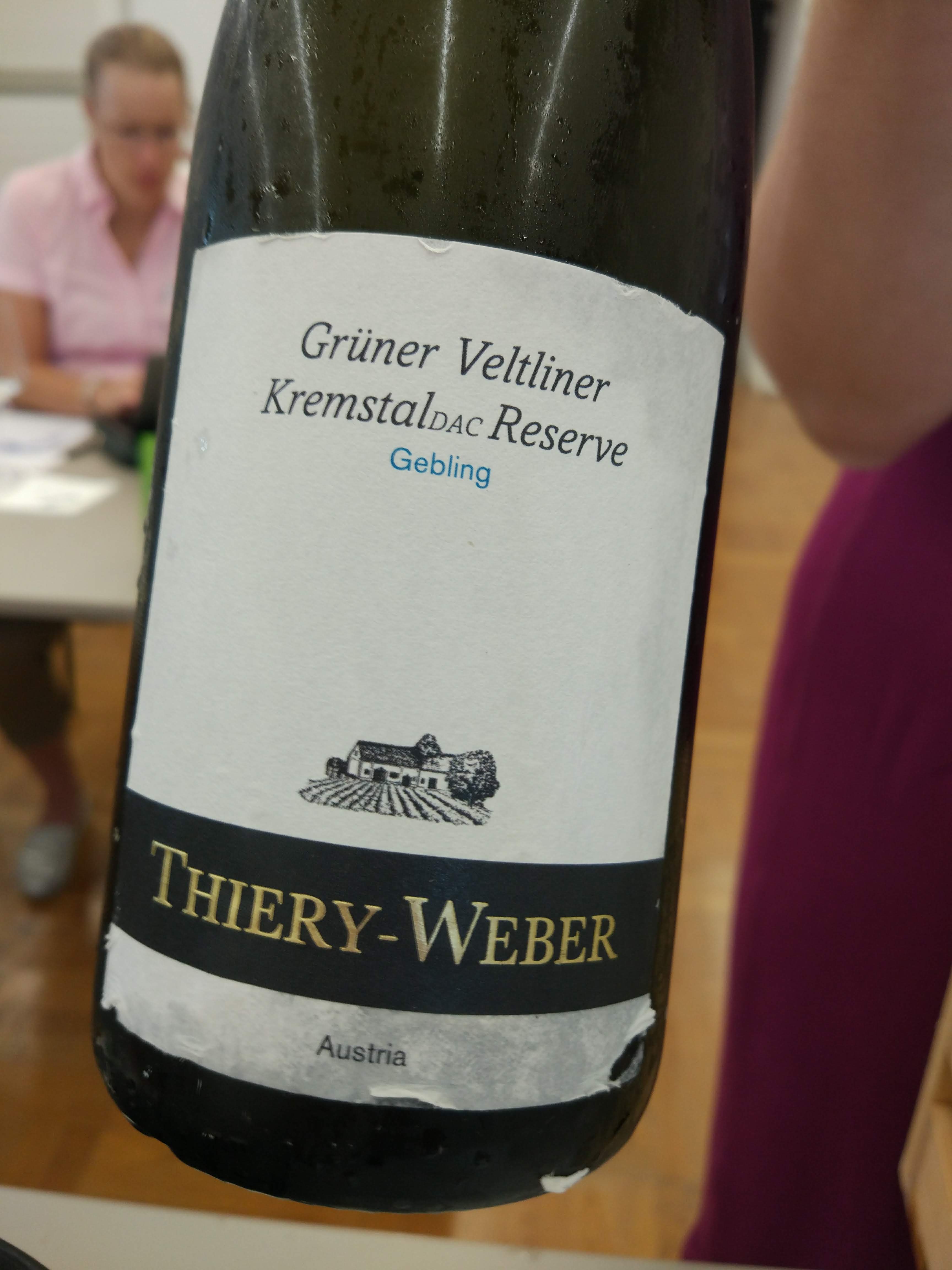 Thiery-Weber - Grüner Veltliner Gebling 2017