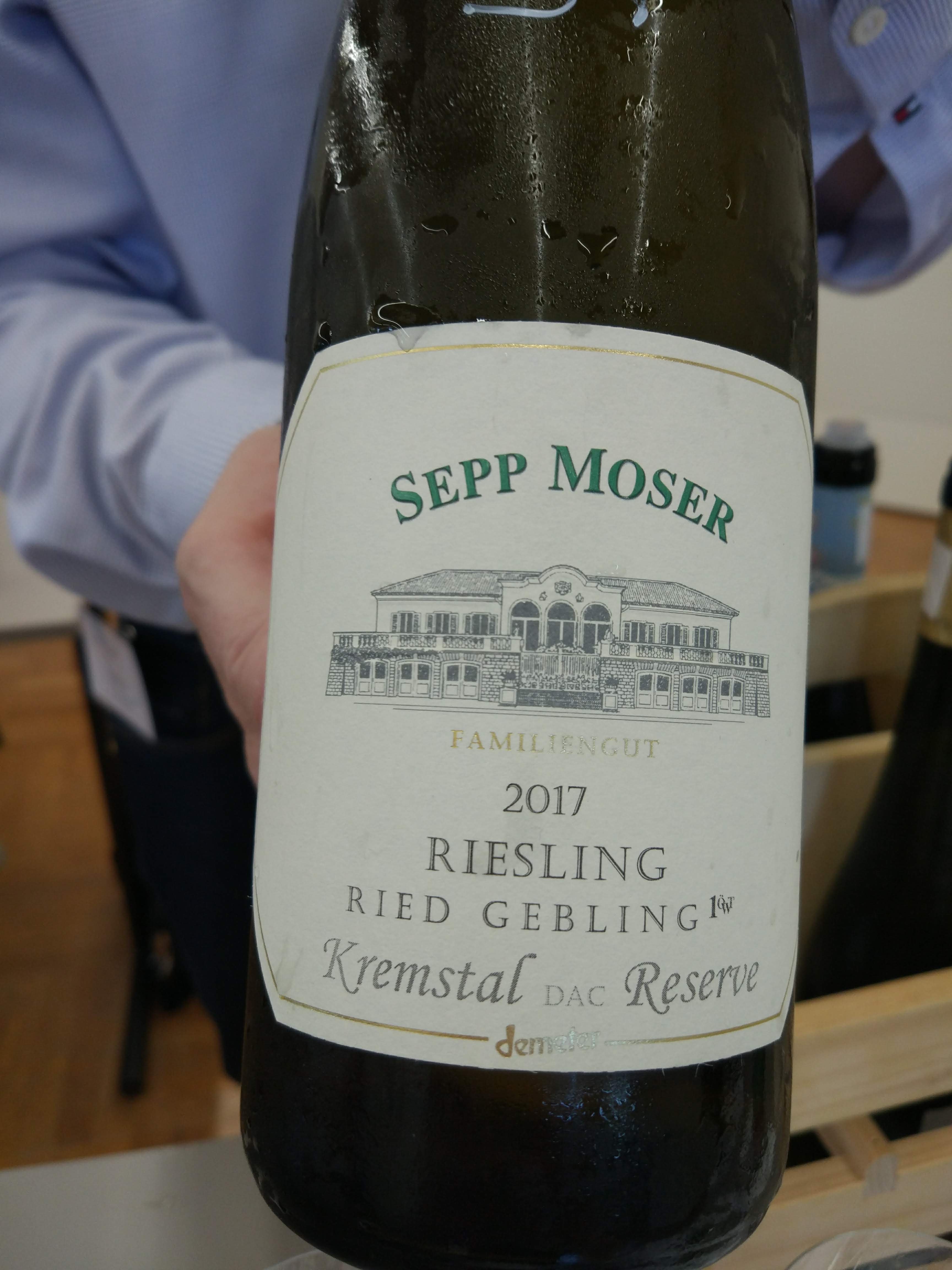 Sepp Moser - Riesling Gebling 2017 Sepp Moser - Riesling Gebling 2017