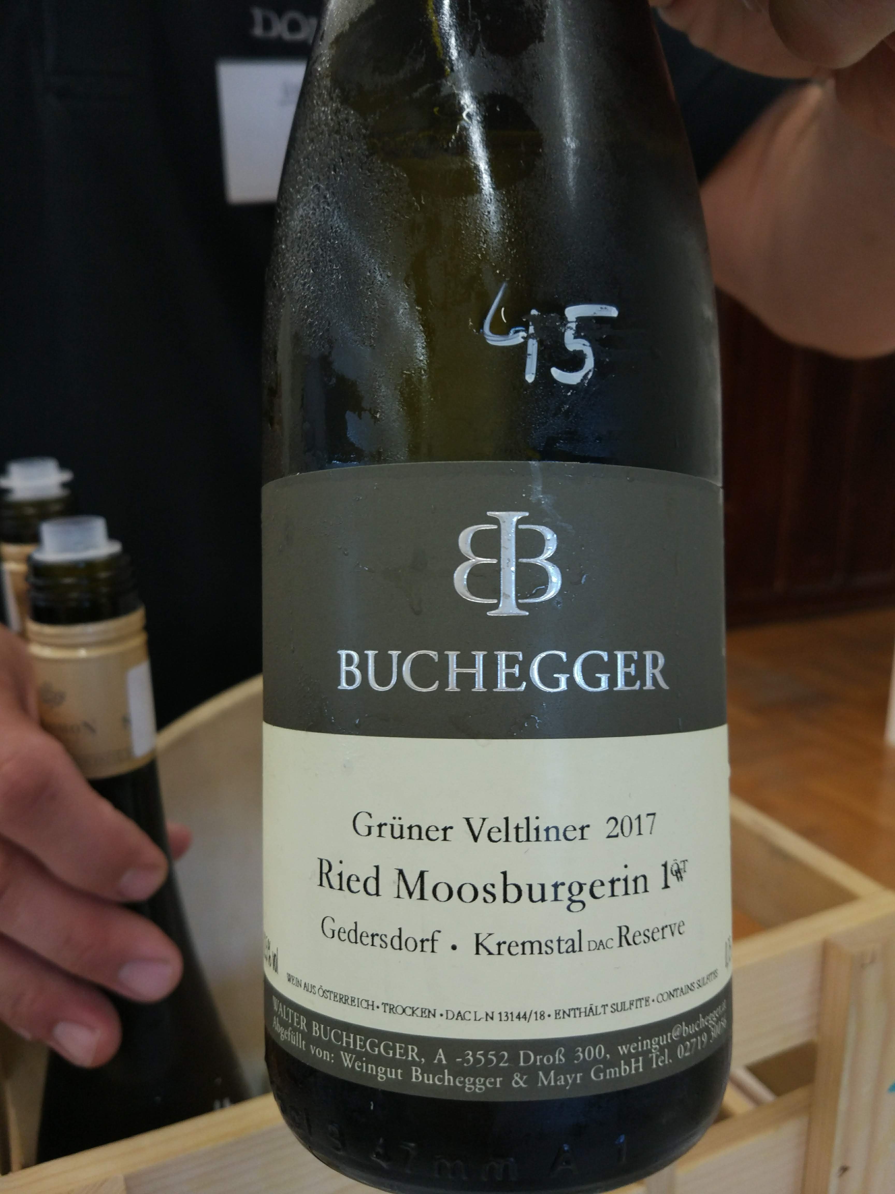 Walter Buchegger - Grüner Veltliner Moosburgerin 2017