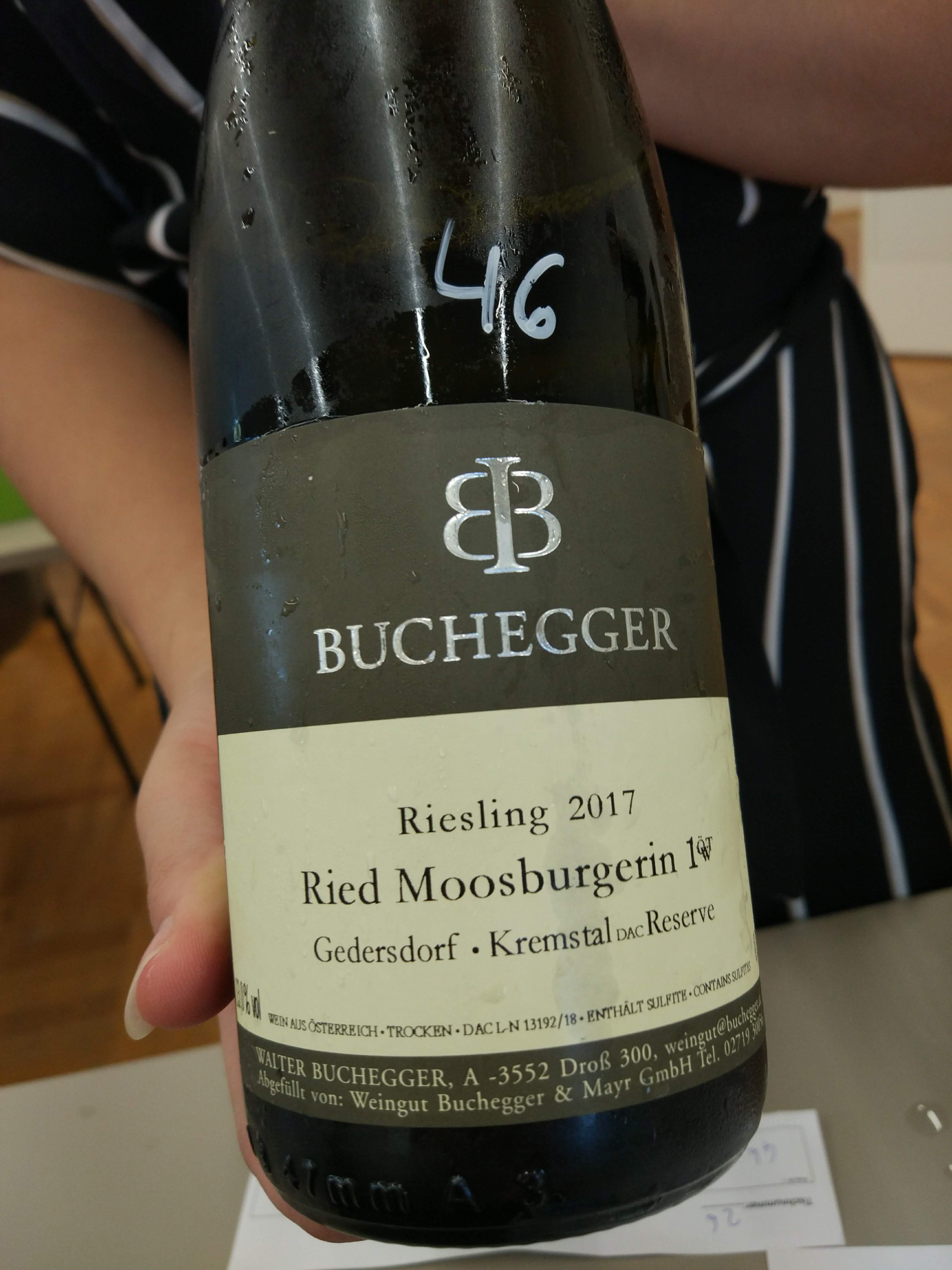 Walter Buchegger - Riesling Moosburgerin 2017