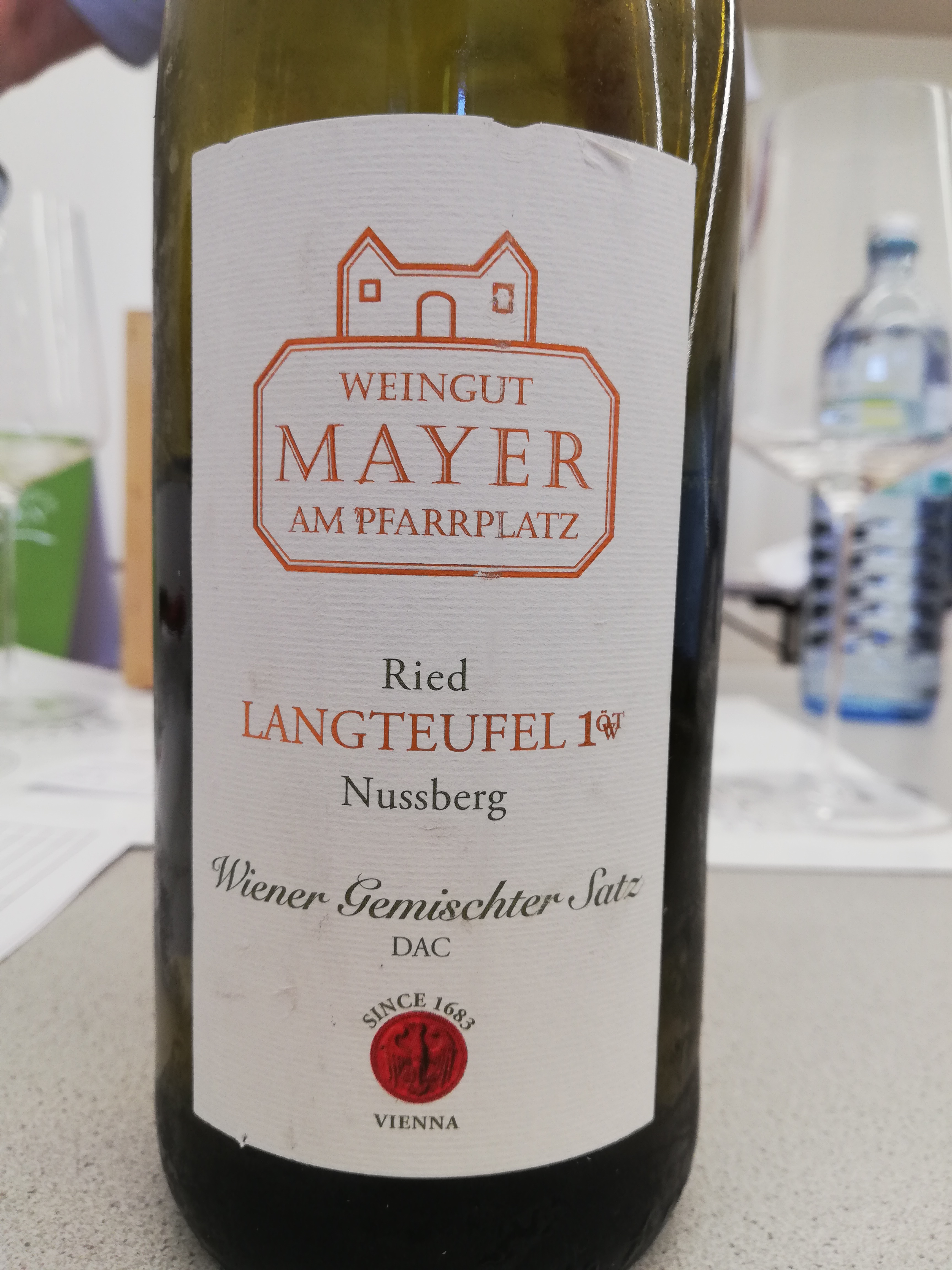 Mayer am Pfarrplatz - Wiener Gemischter Satz Ried Langteufel 2018