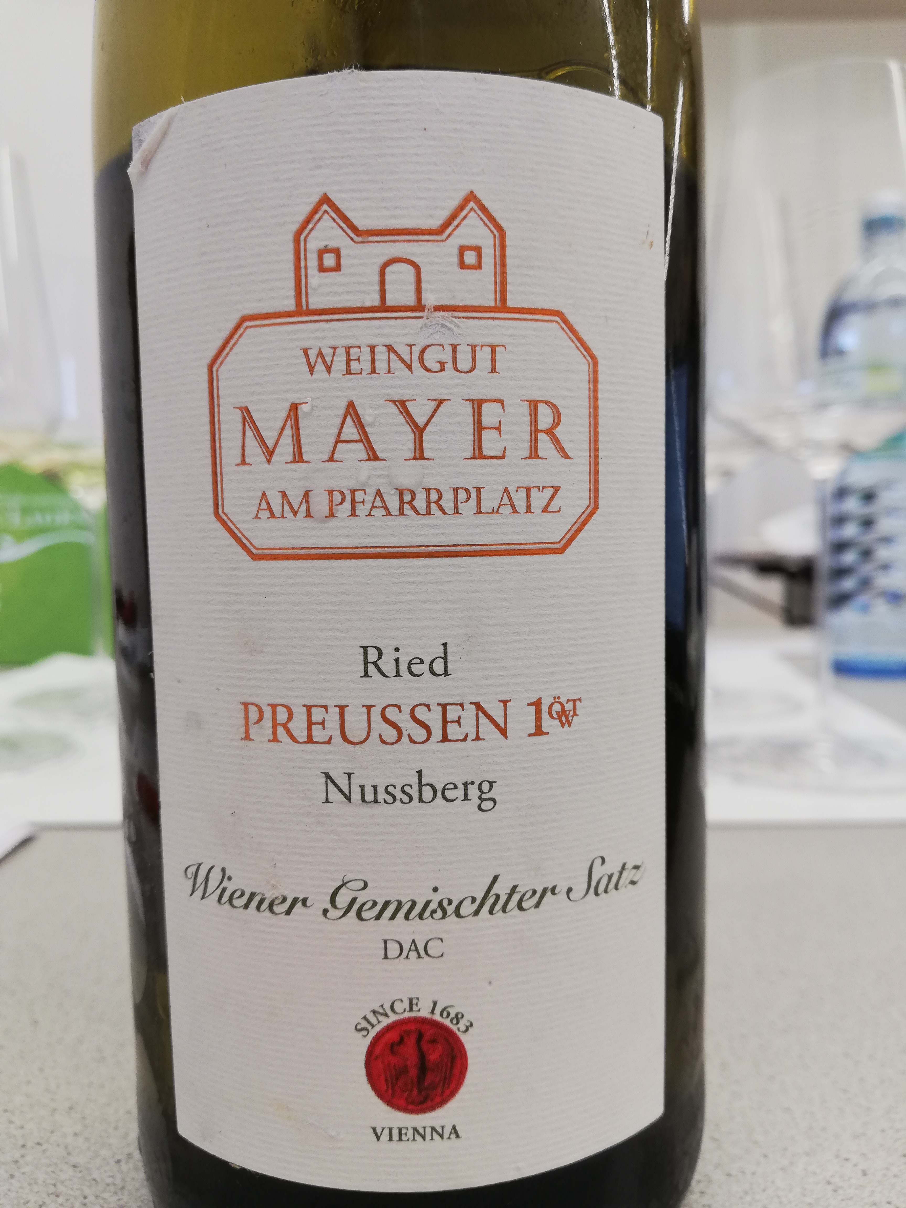 Mayer am Pfarrplatz - Wiener Gemischter Satz Ried Preussen 2018