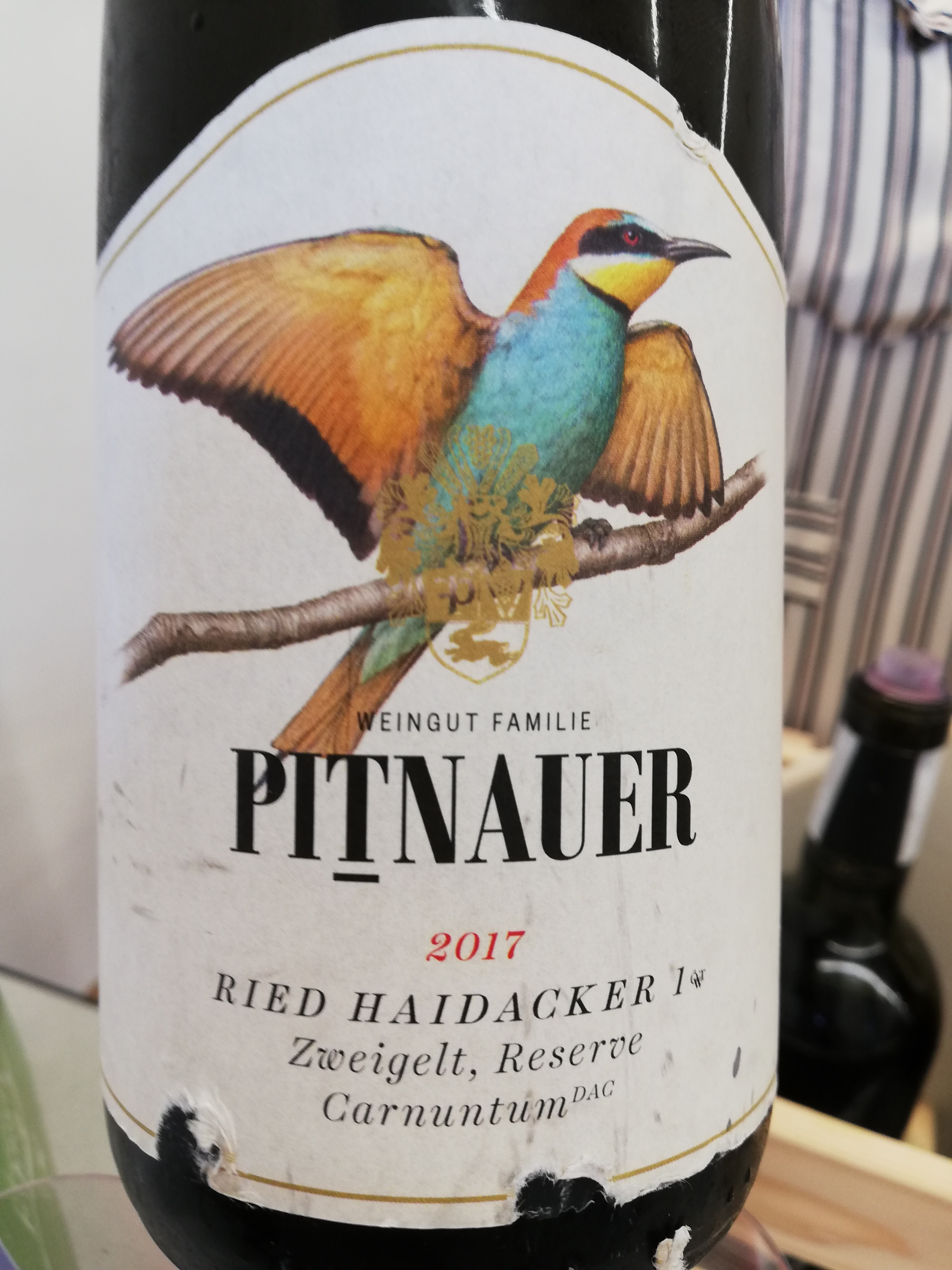 Familie Pitnauer - Zweigelt Ried Haidacker 2017 Familie Pitnauer - Zweigelt Ried Haidacker 2017