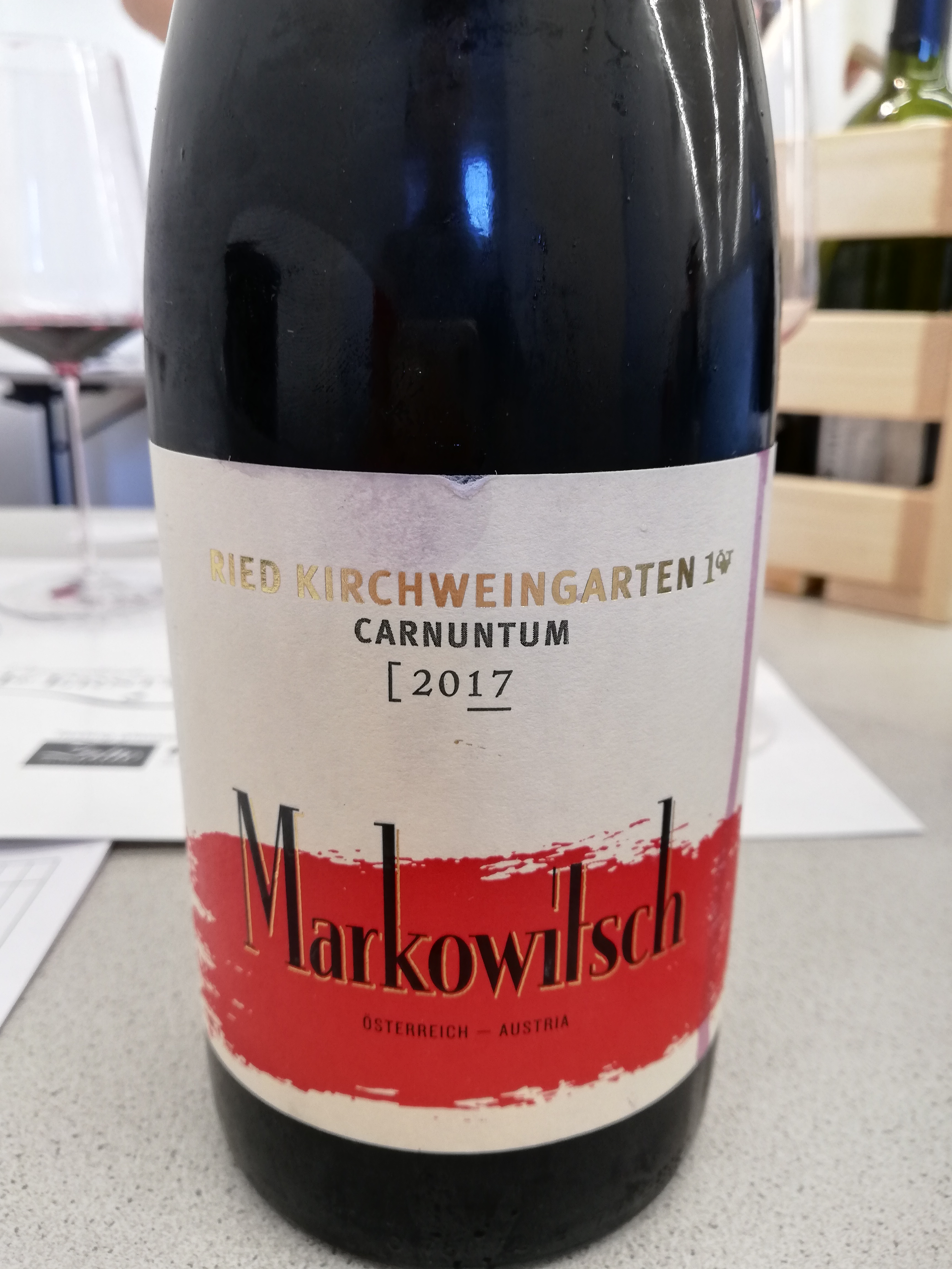 Gerhard Markowitsch - Zweigelt Ried Kirchweingarten 2017