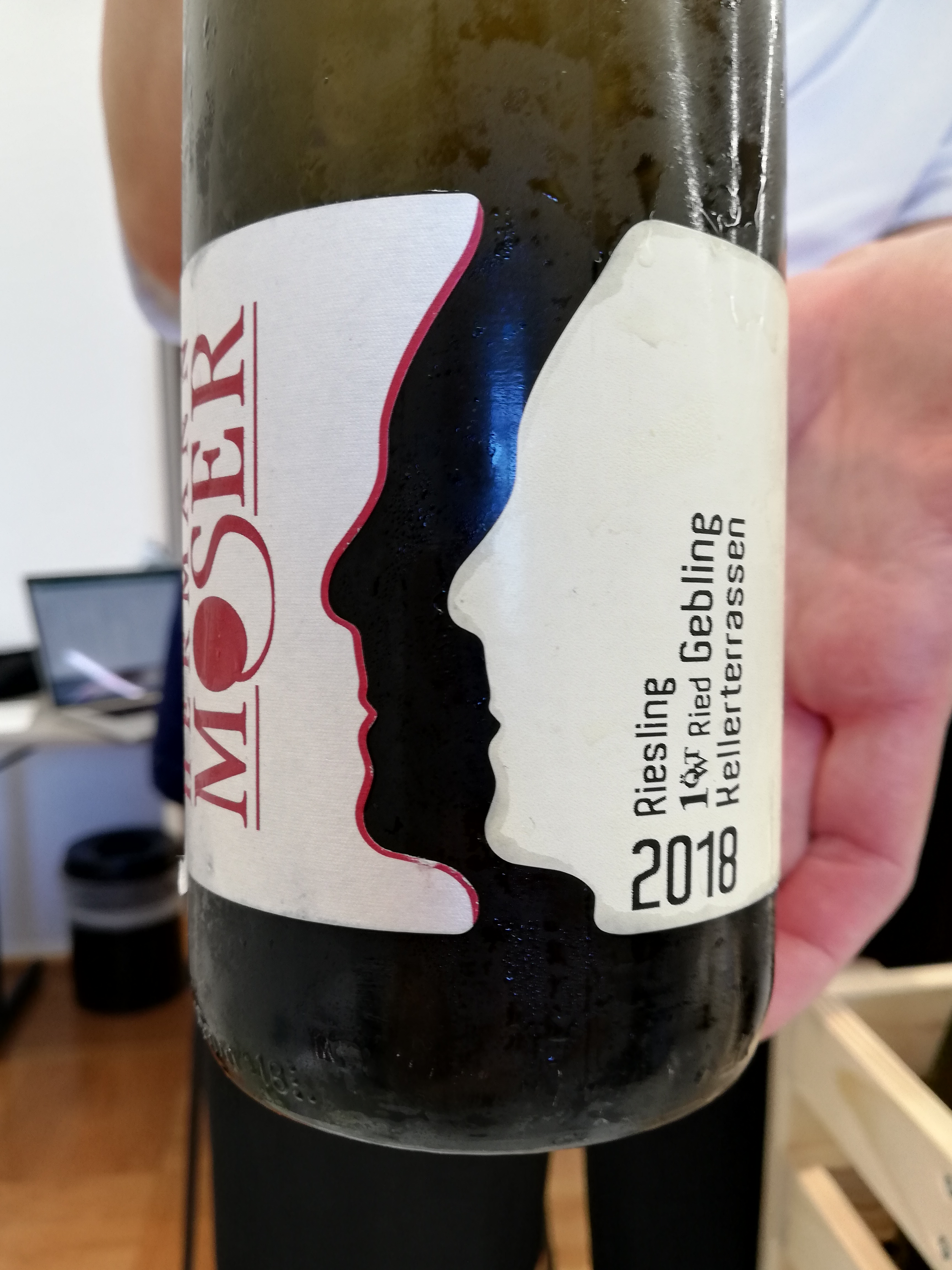 Hermann Moser - Riesling Ried Gebling Kellerterrassen 2018