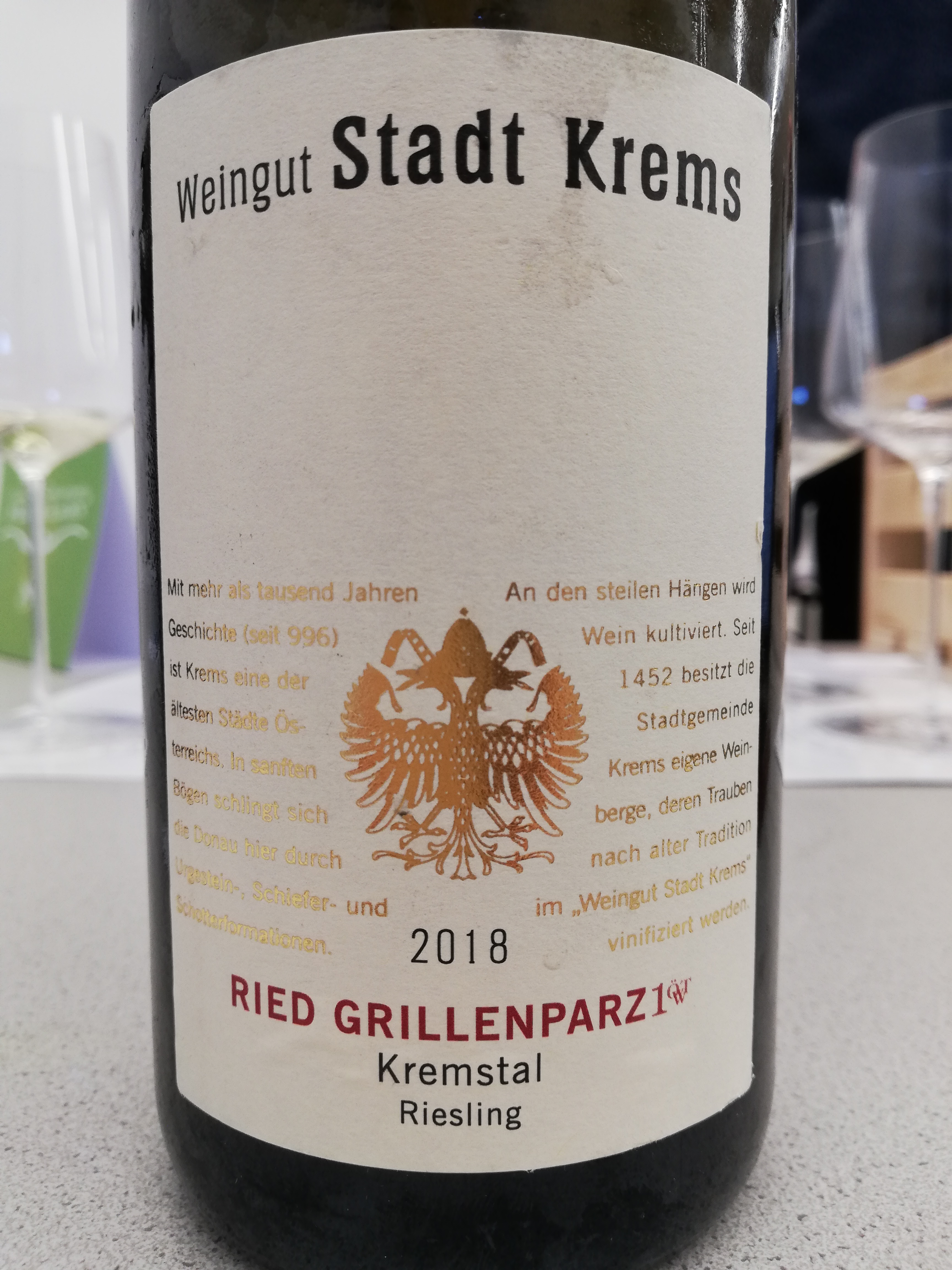 Weingut Stadt Krems - Riesling Ried Grillenparz 2018 Weingut Stadt Krems - Riesling Ried Grillenparz 2018