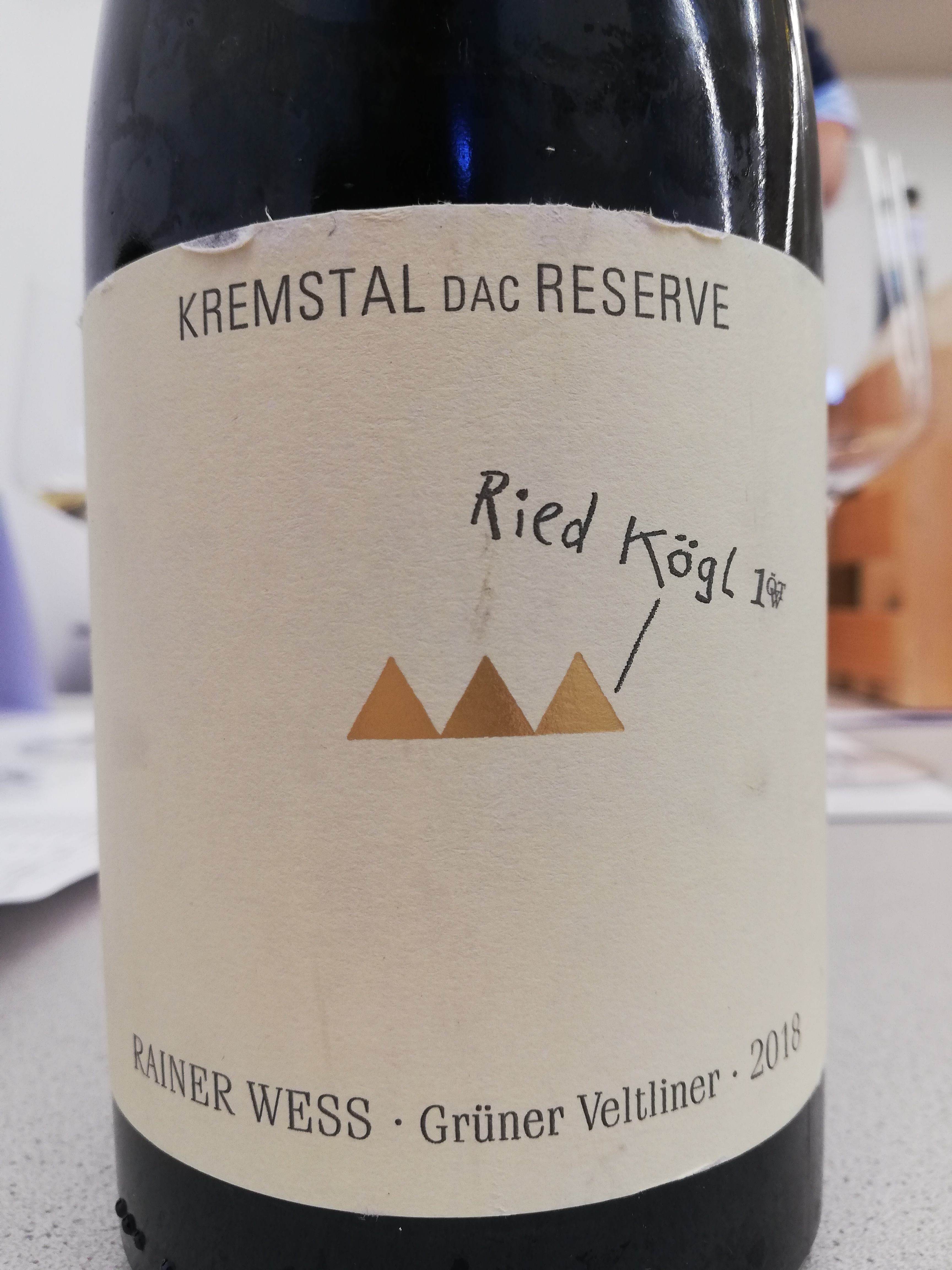 Rainer Wess - Grüner Veltliner Ried Kögl 2018 Rainer Wess - Grüner Veltliner Ried Kögl 2018