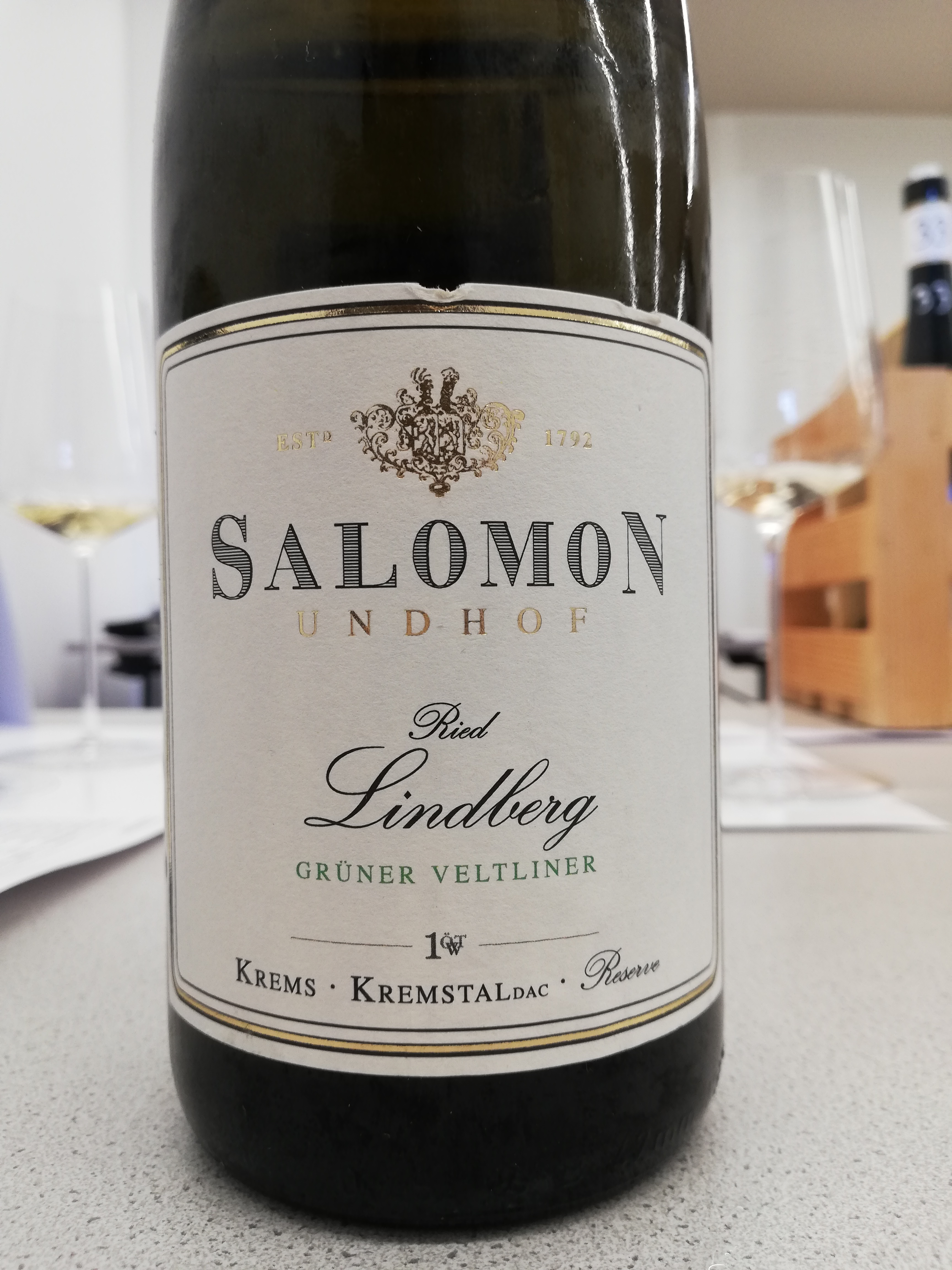 Salomon Undhof - Grüner Veltliner Ried Lindberg 2018