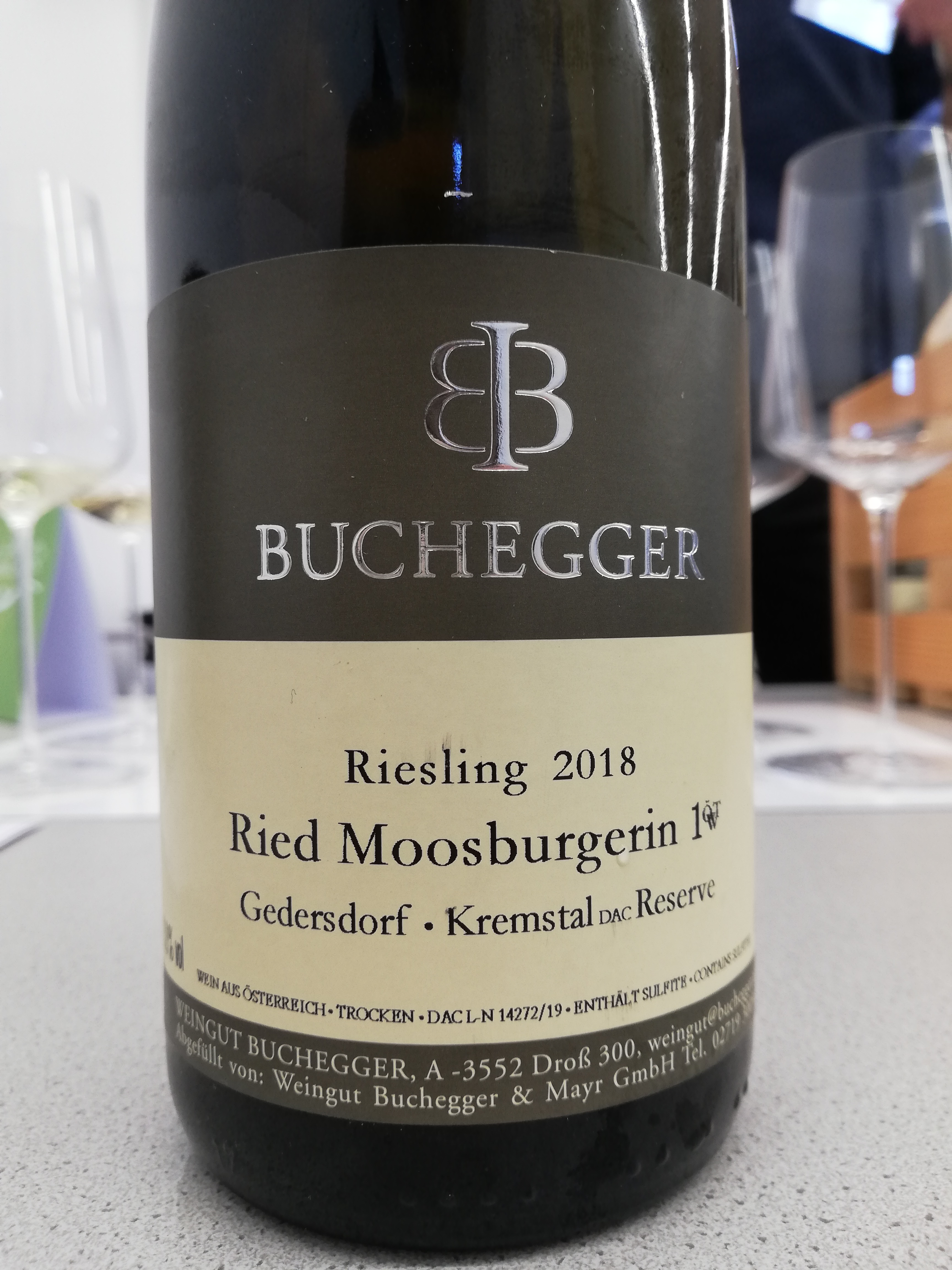 Buchegger - Riesling Ried Moosburgerin 2018