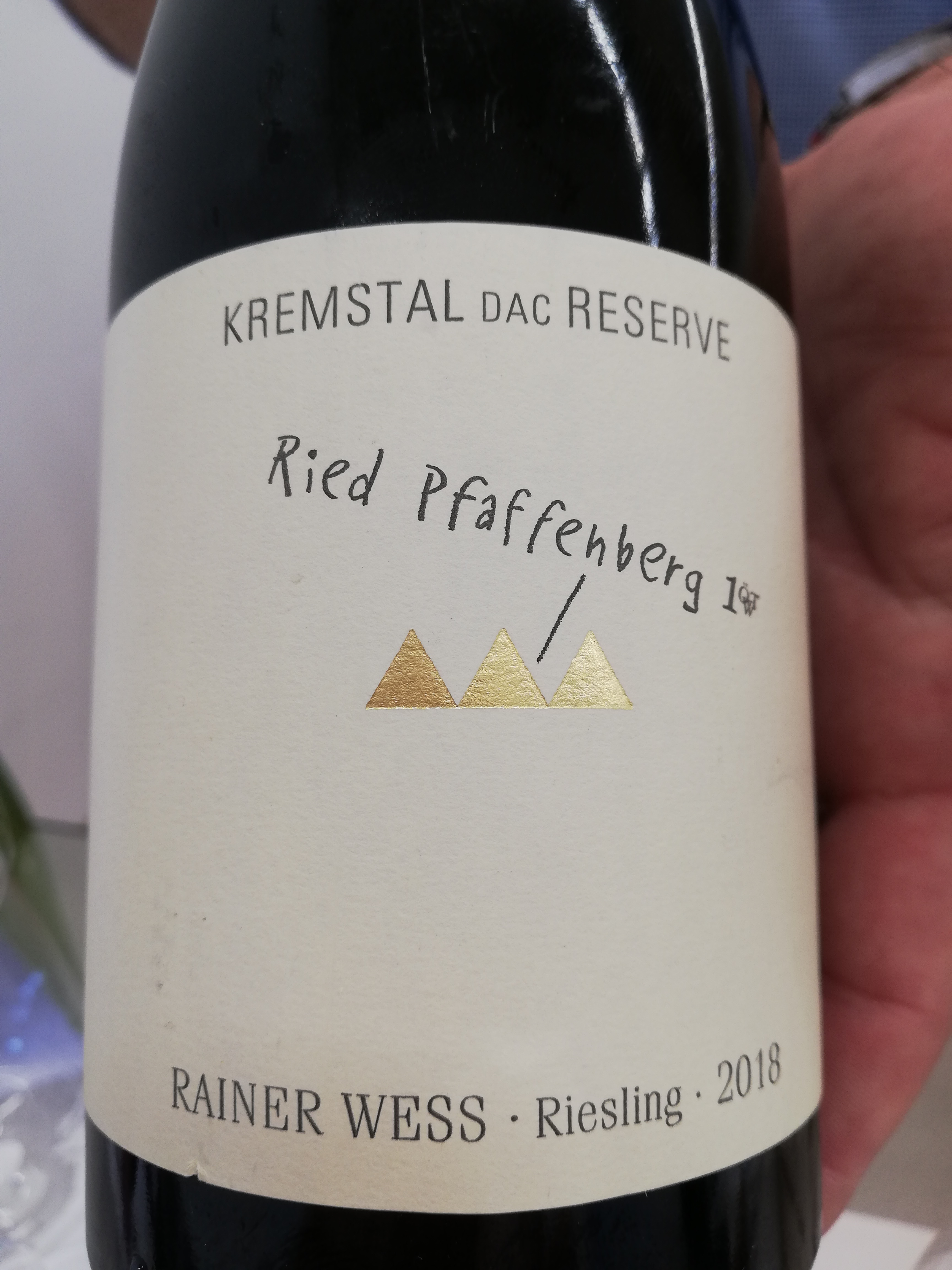 Rainer Wess - Riesling Ried Pfaffenberg 2018