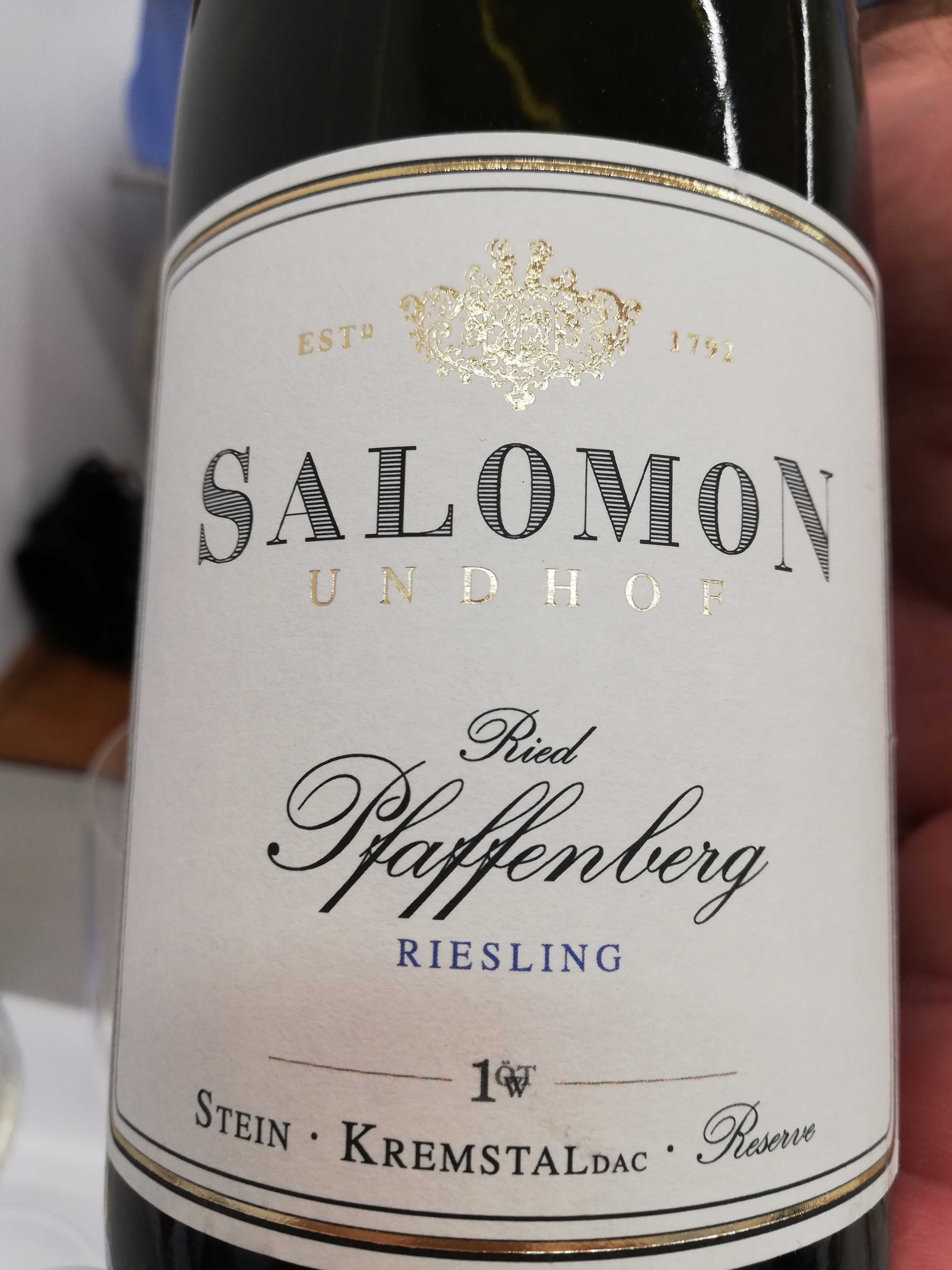 Salomon Undhof - Riesling Ried Pfaffenberg 2018