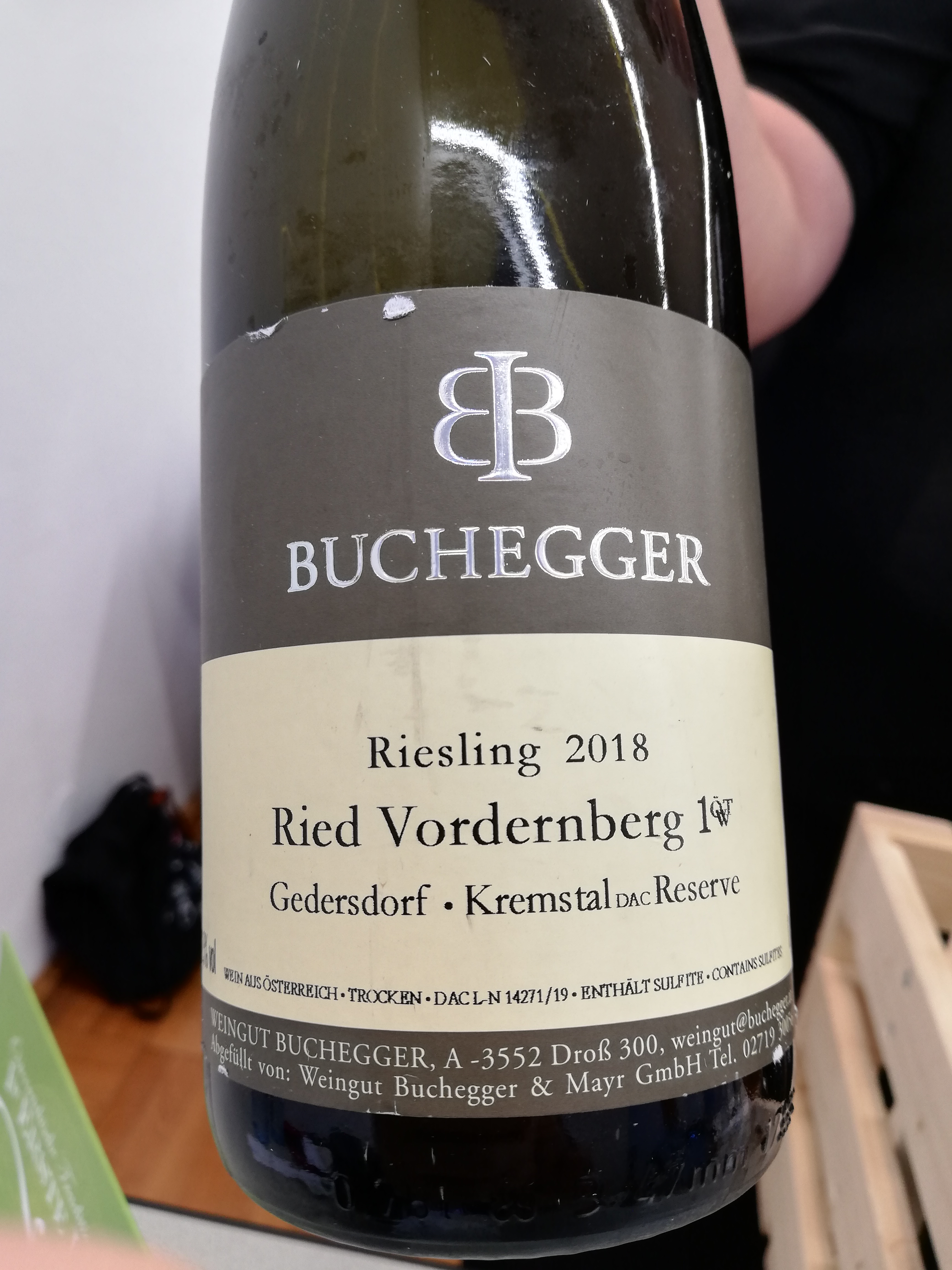 Buchegger - Riesling Ried Vordernberg 2018