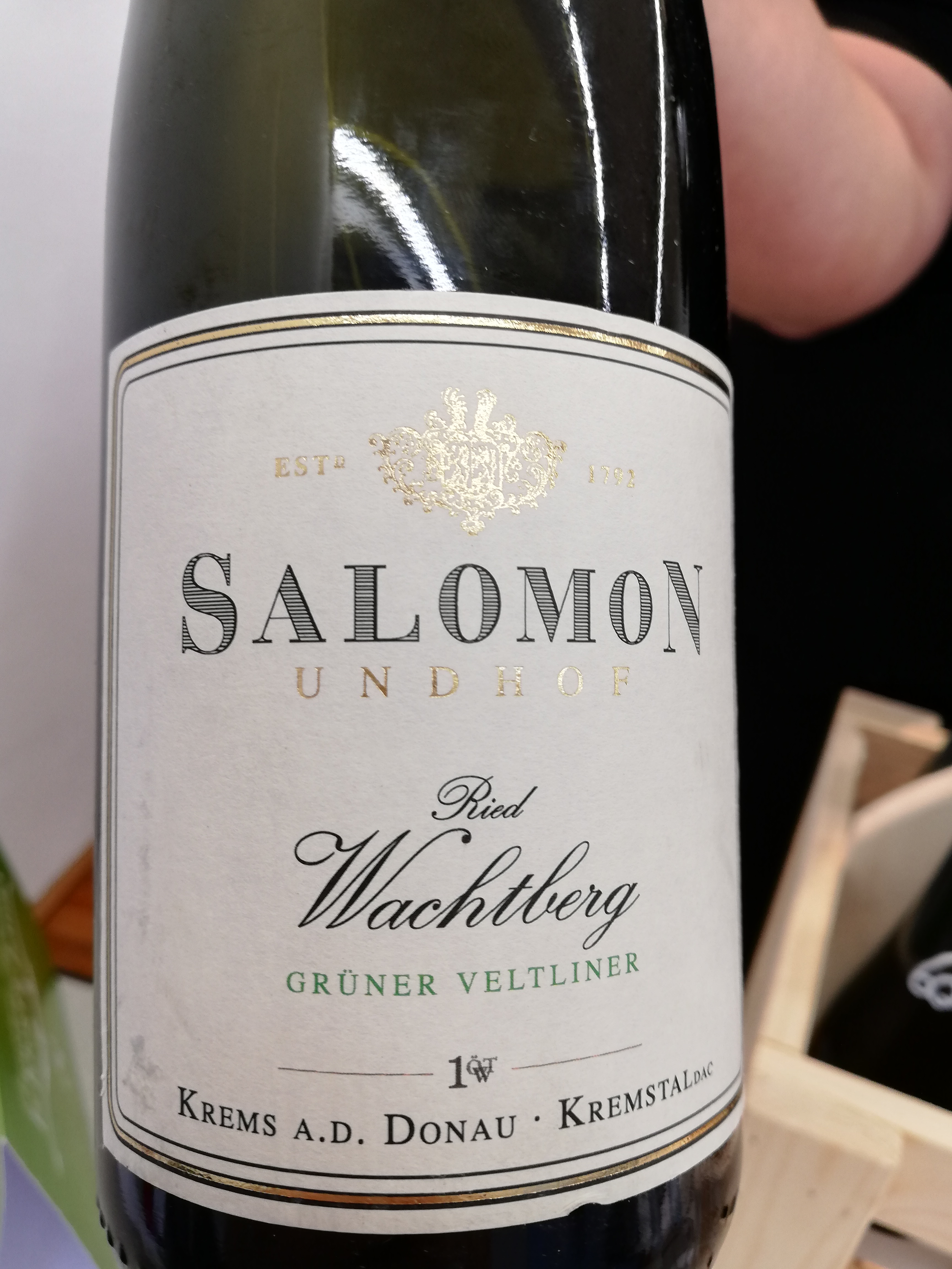 Salomon Undhof - Grüner Veltliner Ried Wachtberg 2018