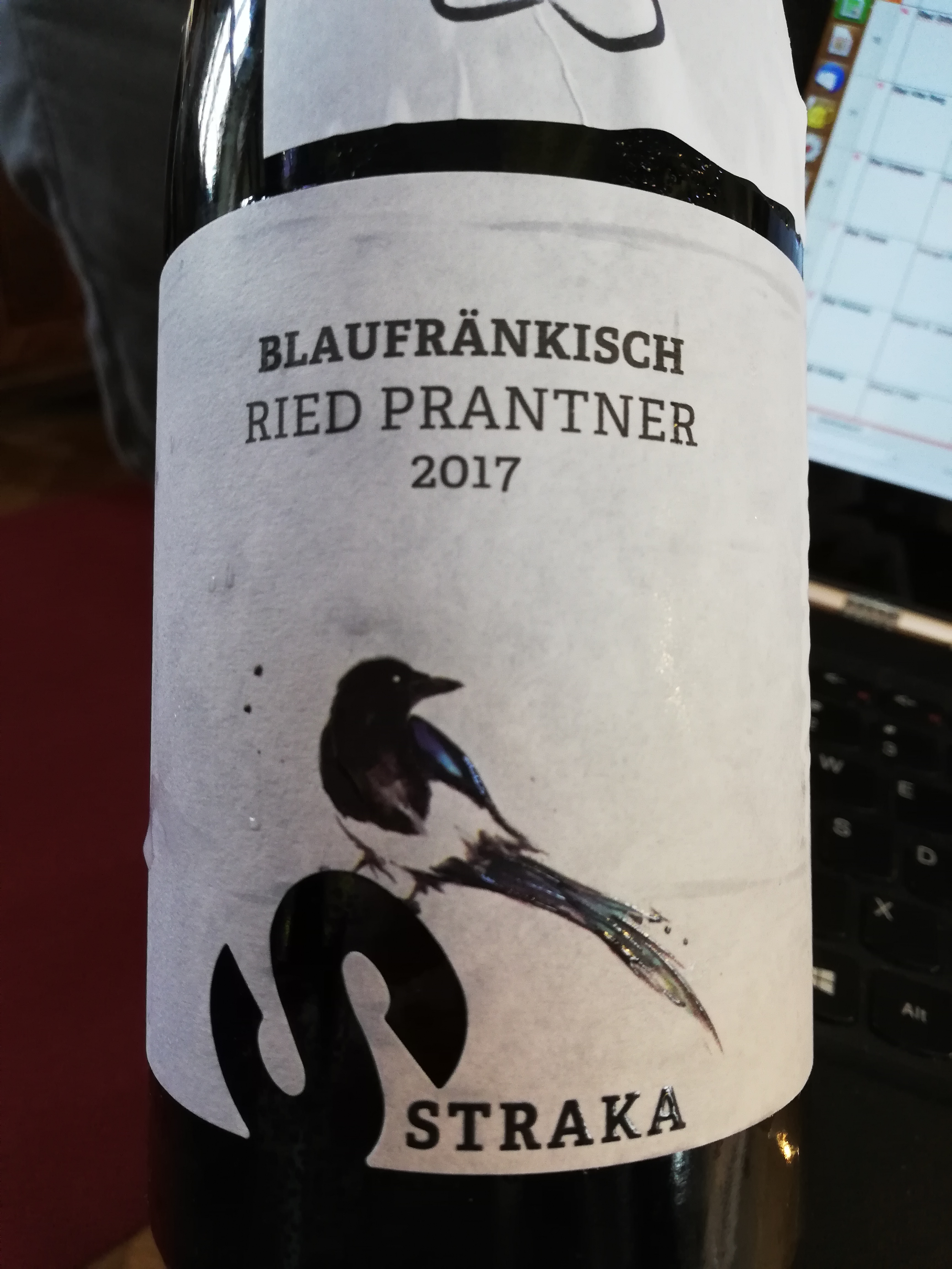 Straka - Blaufränkisch Ried Prantner 2017