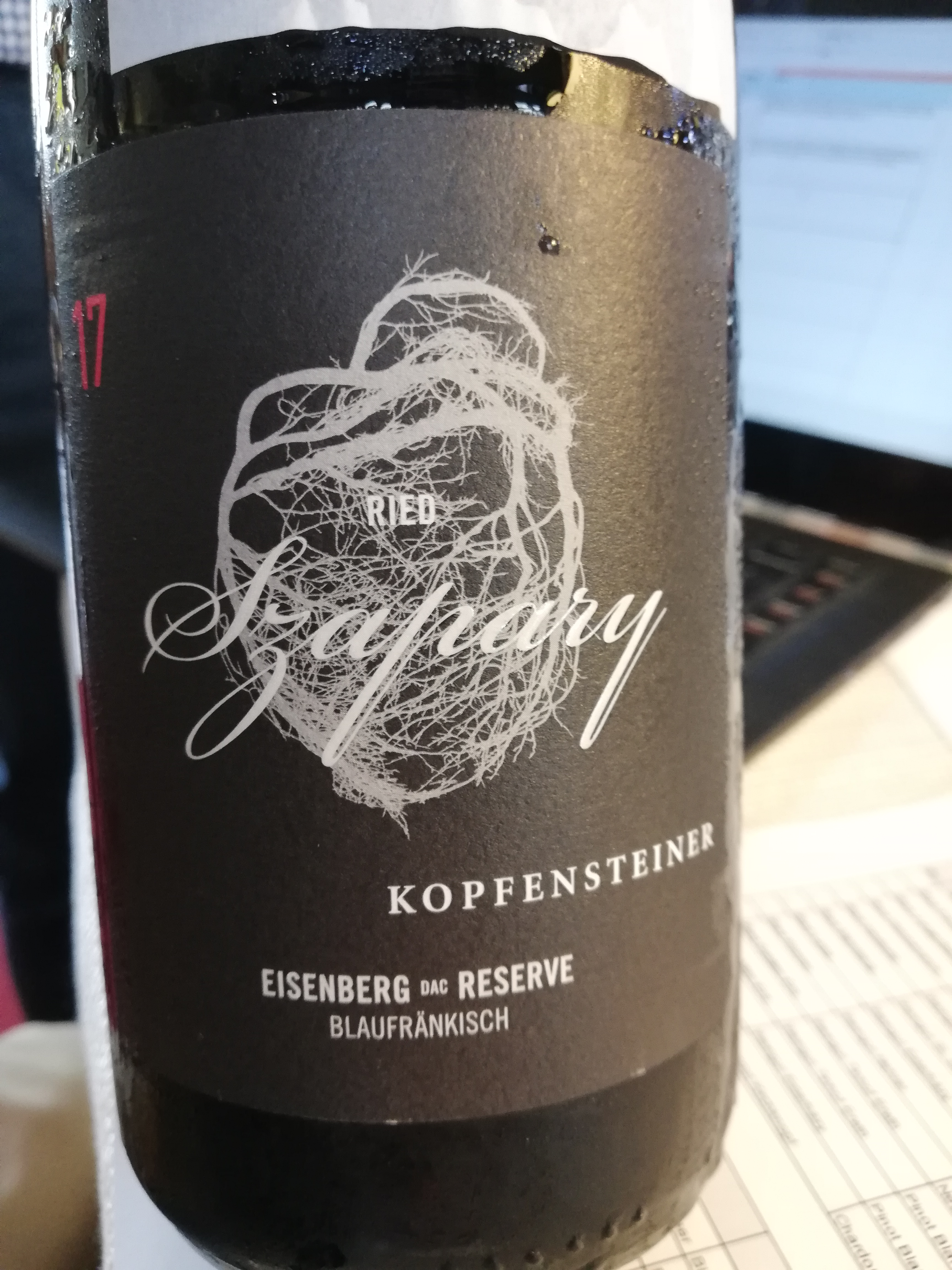 Kopfensteiner - Blaufränkisch Ried Szapary 2017