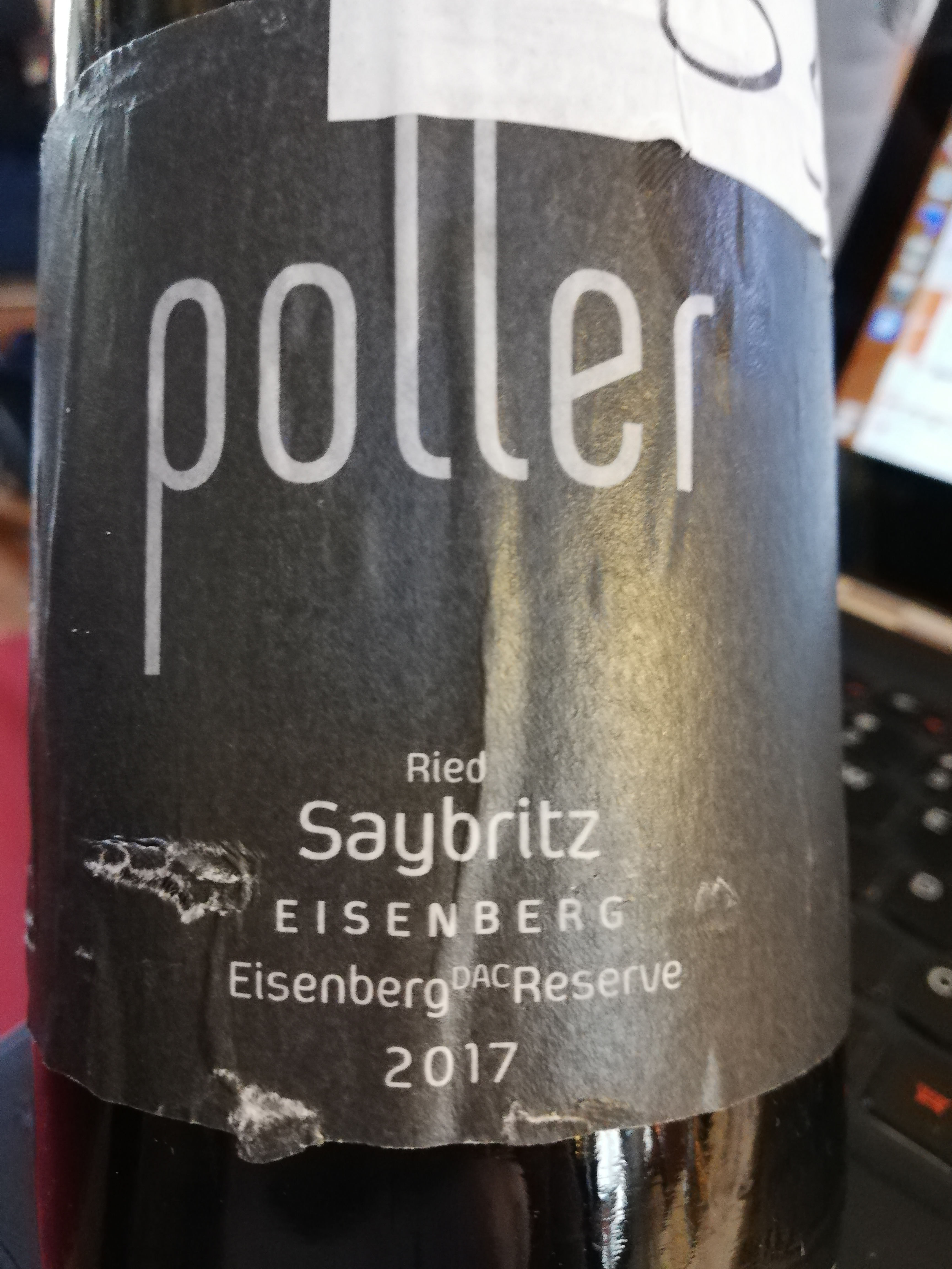Poller - Blaufränkisch Ried Saybritz 2017