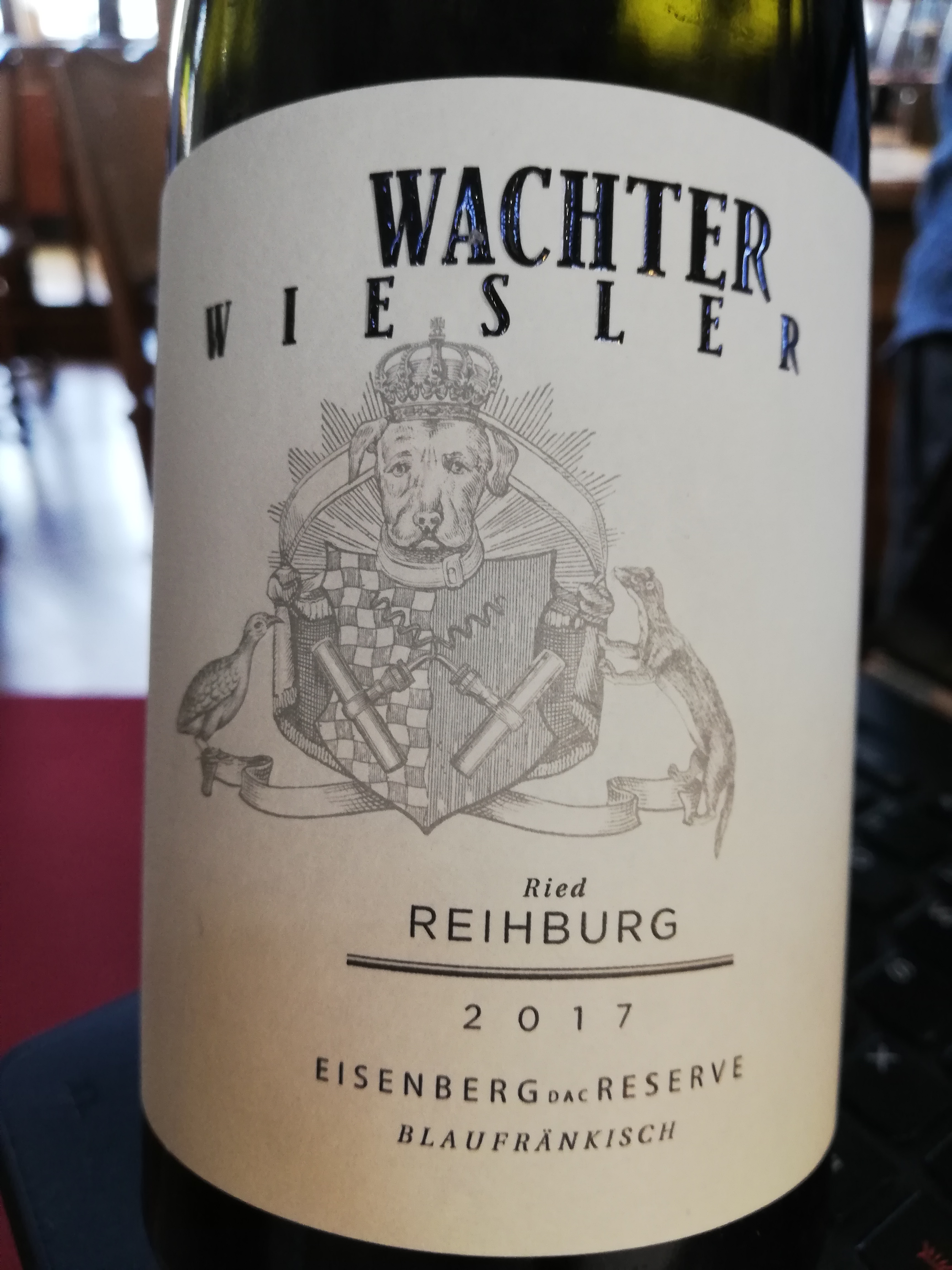 Wachter-Wiesler - Blaufränkisch Ried Reihburg 2017