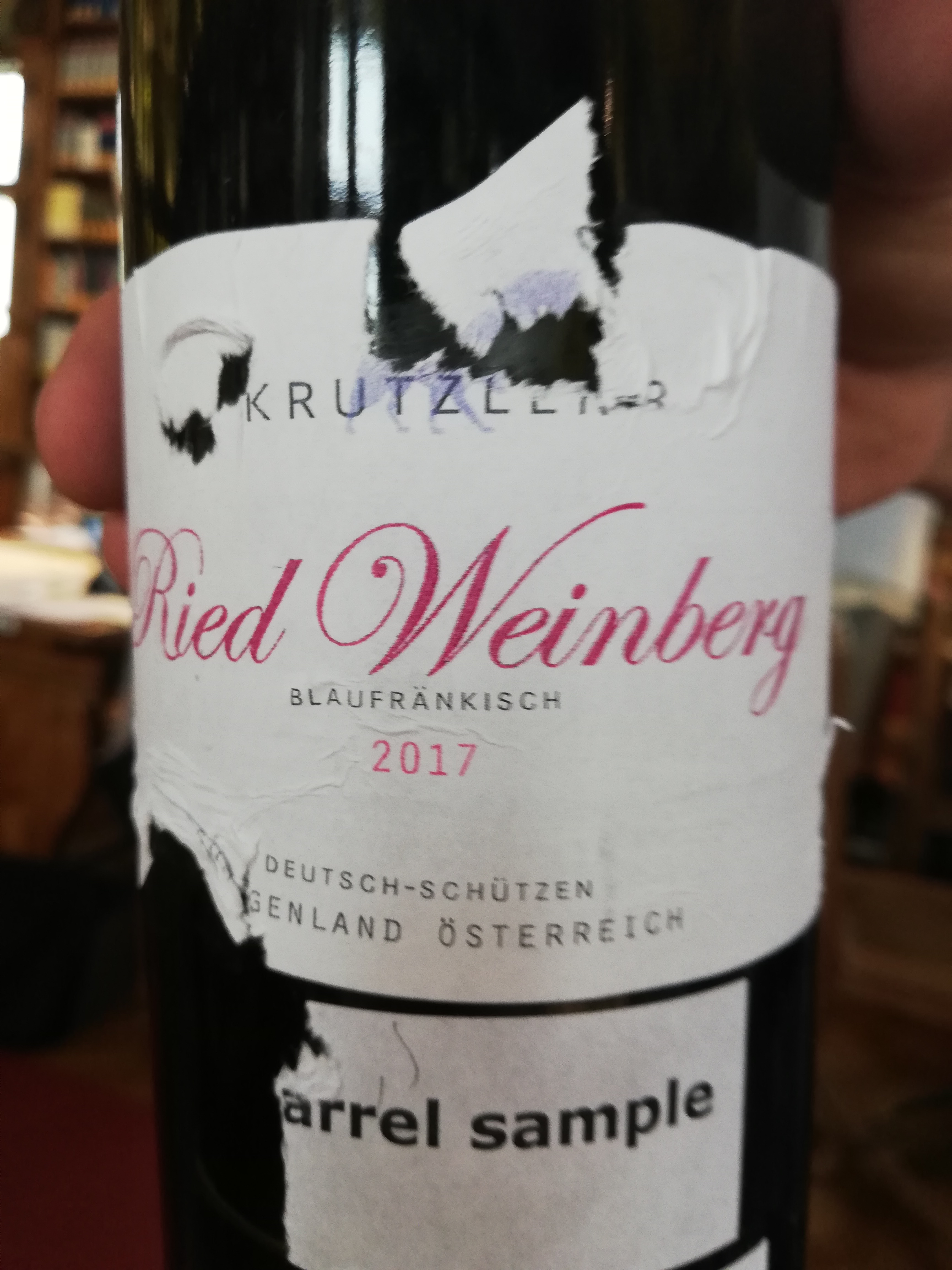 Krutzler - Blaufränkisch Ried Weinberg 2017