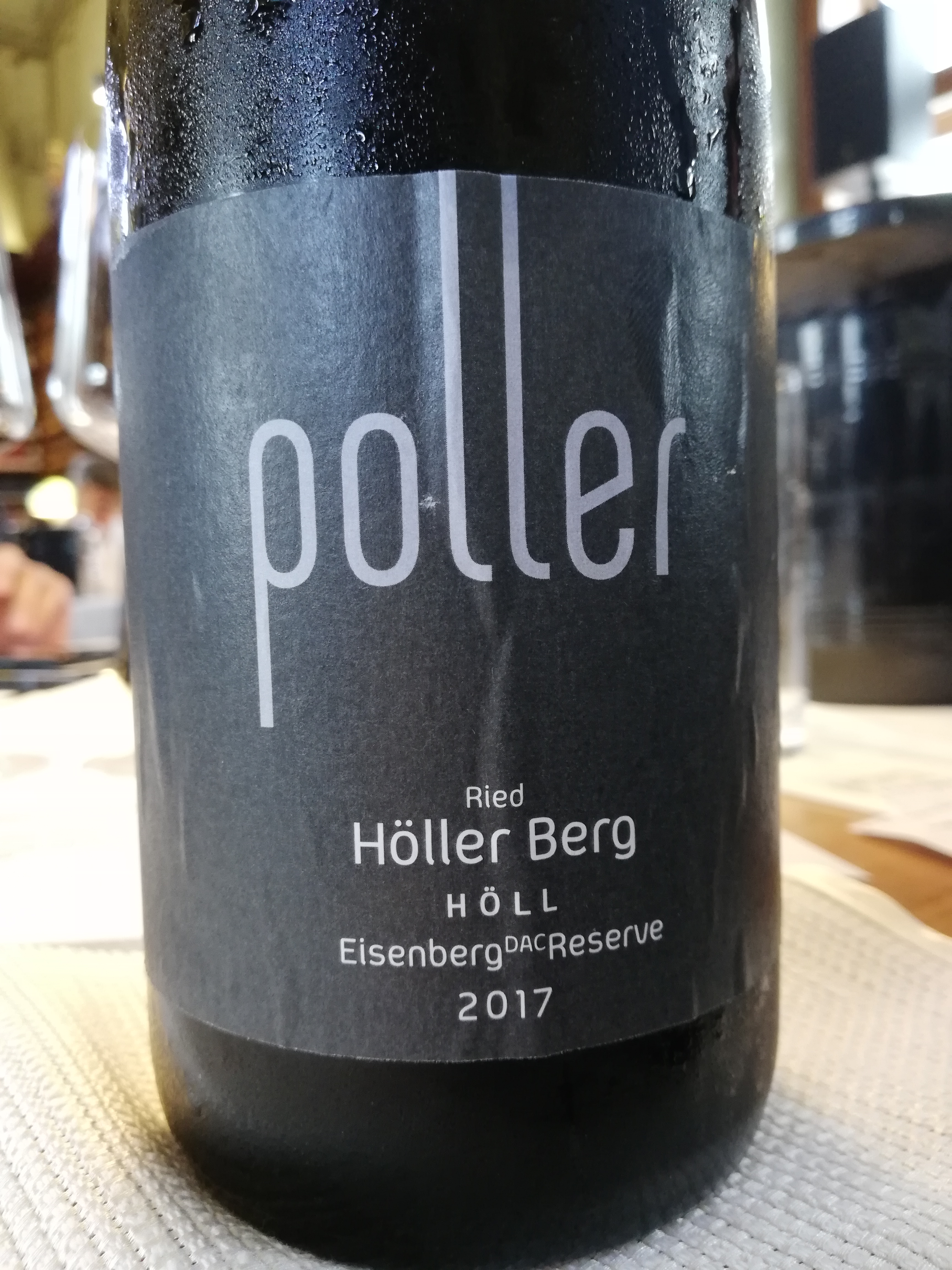 Poller - Blaufränkisch Ried Höller Berg 2017