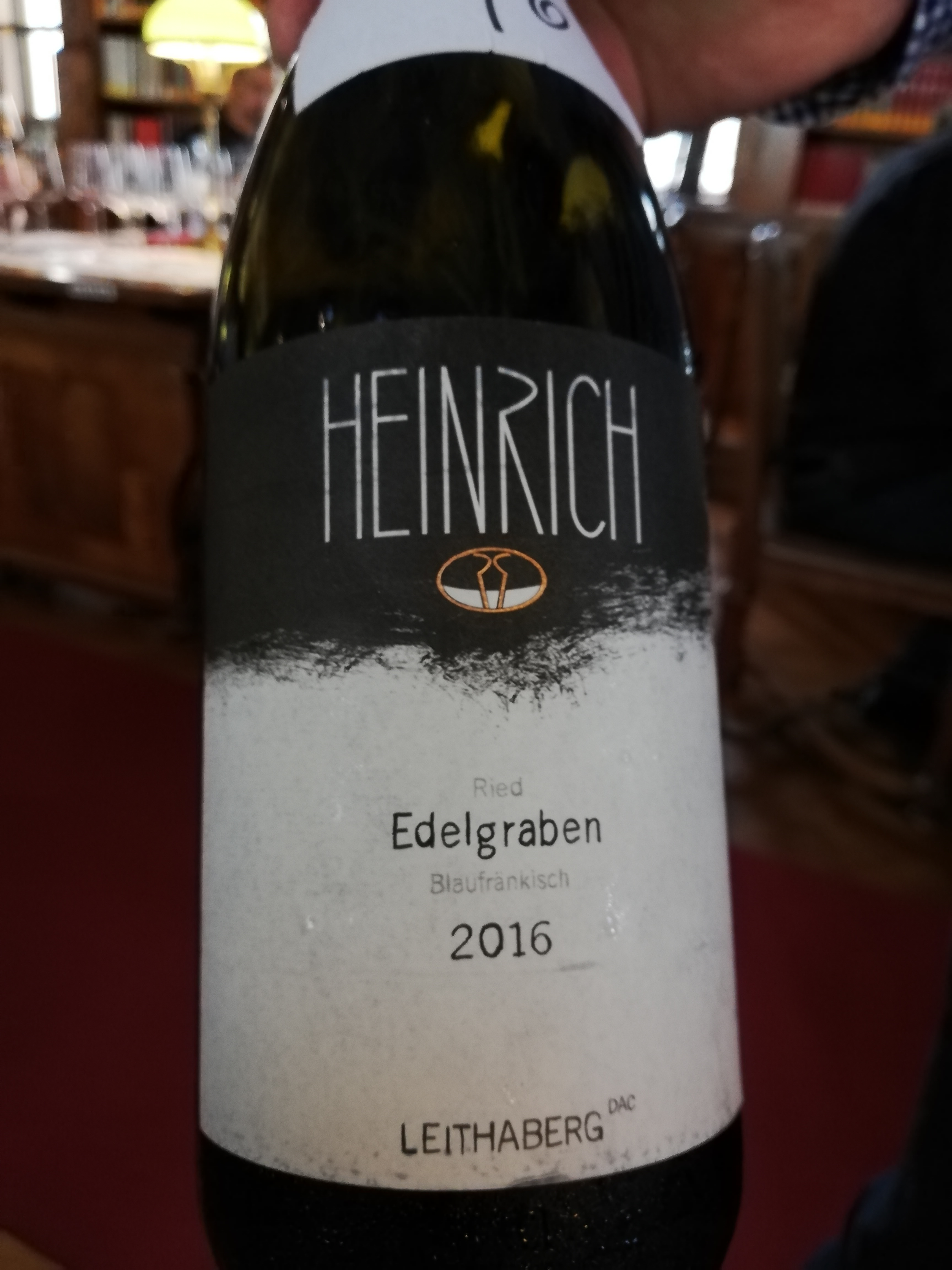 Gernot Heinrich - Blaufränkisch Ried Edelgraben 2016