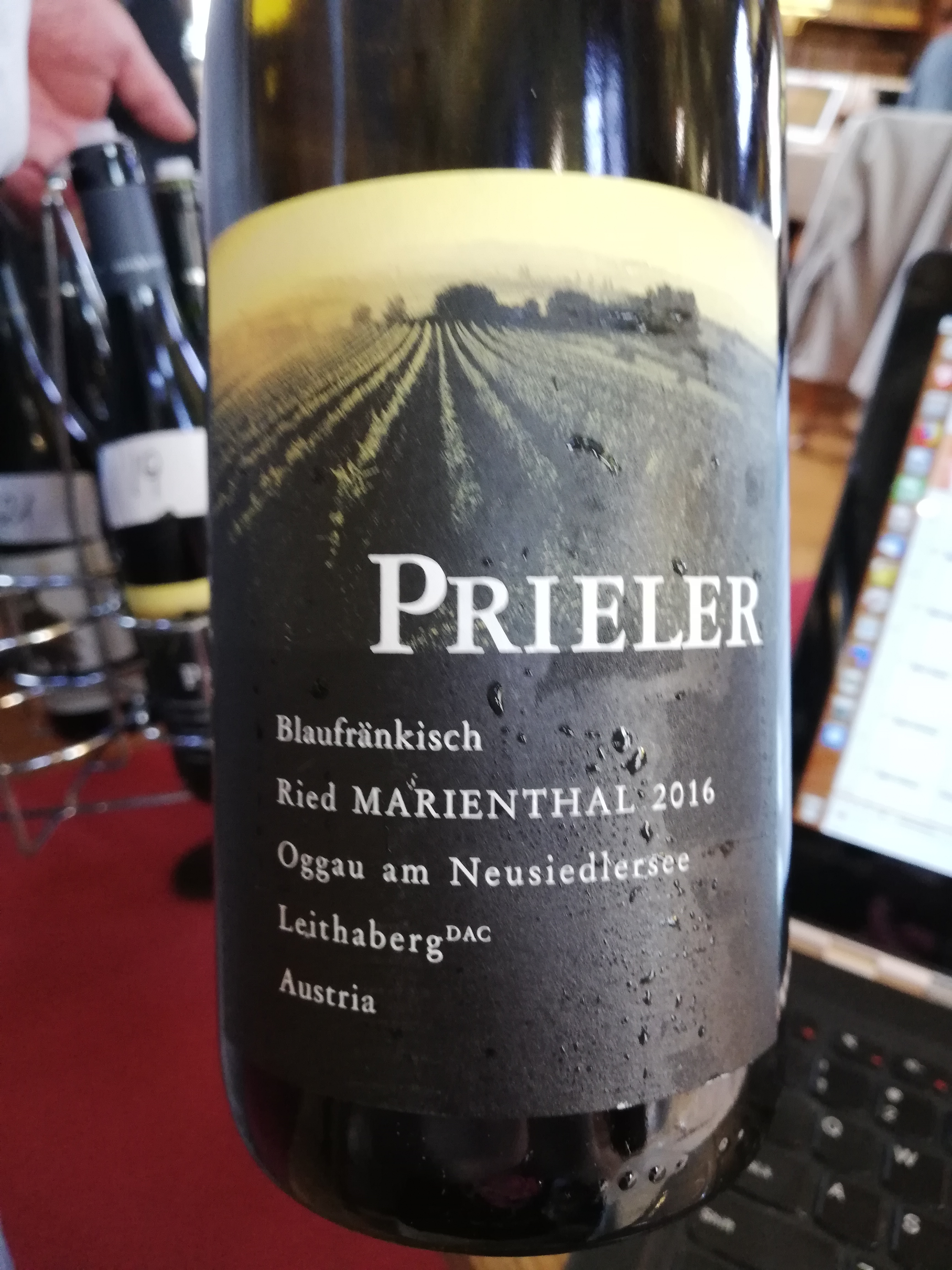 Prieler - Blaufränkisch Ried Marienthal 2016 Prieler - Blaufränkisch Ried Marienthal 2016