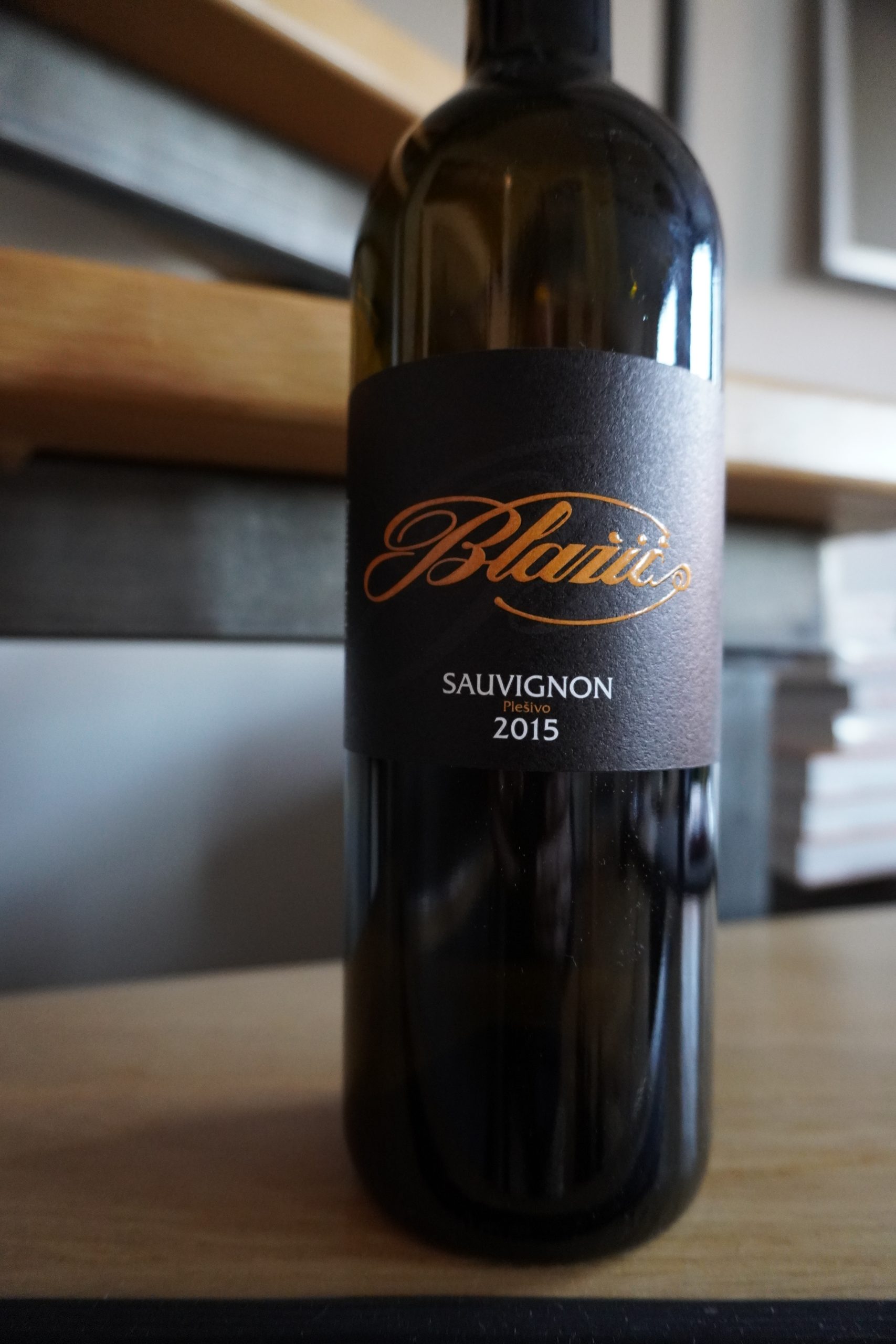 Blazič - Sauvignon Blanc Plesivo 2015