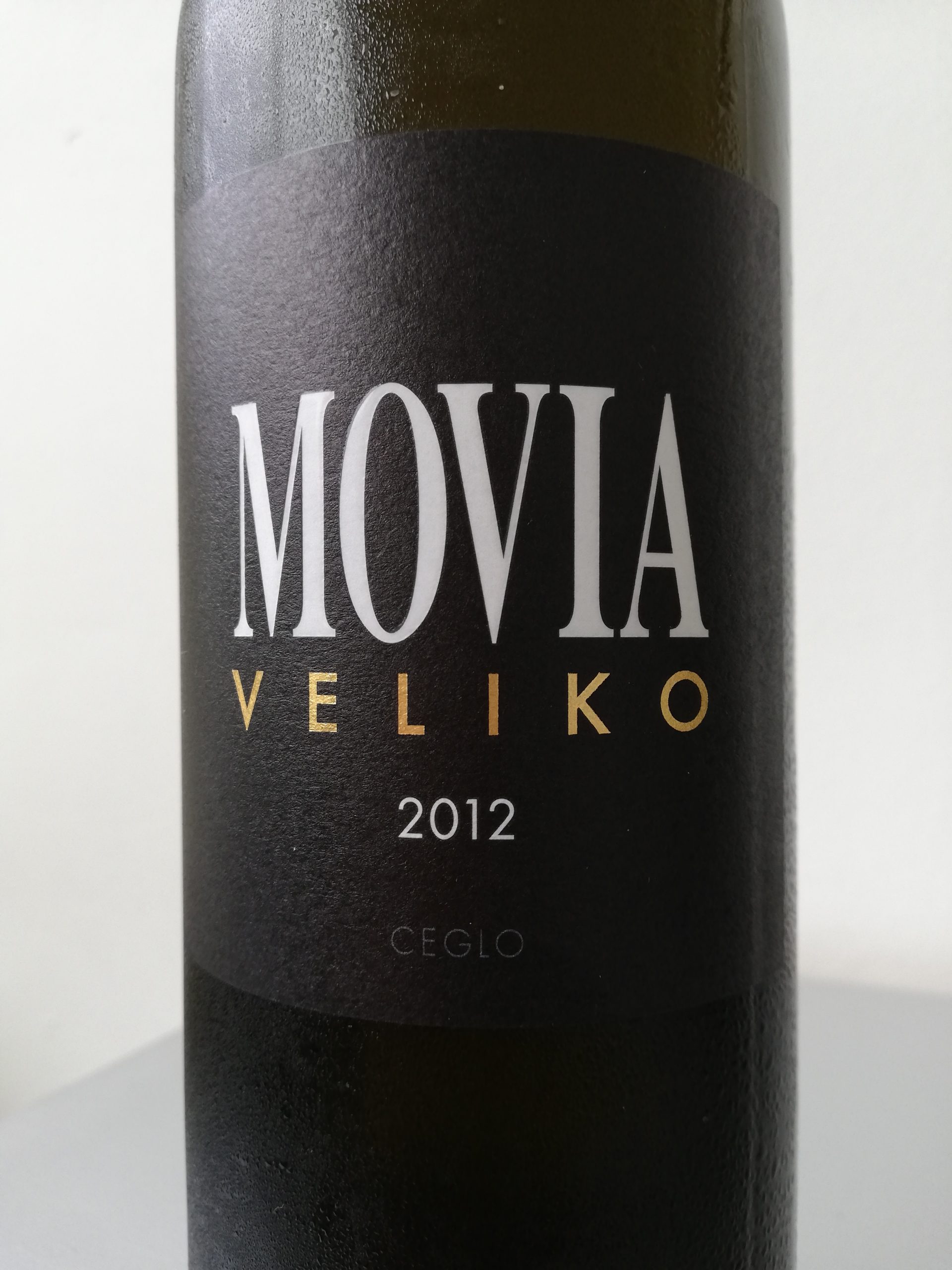 Movia - Veliko Belo 2012 Movia - Veliko Belo 2012