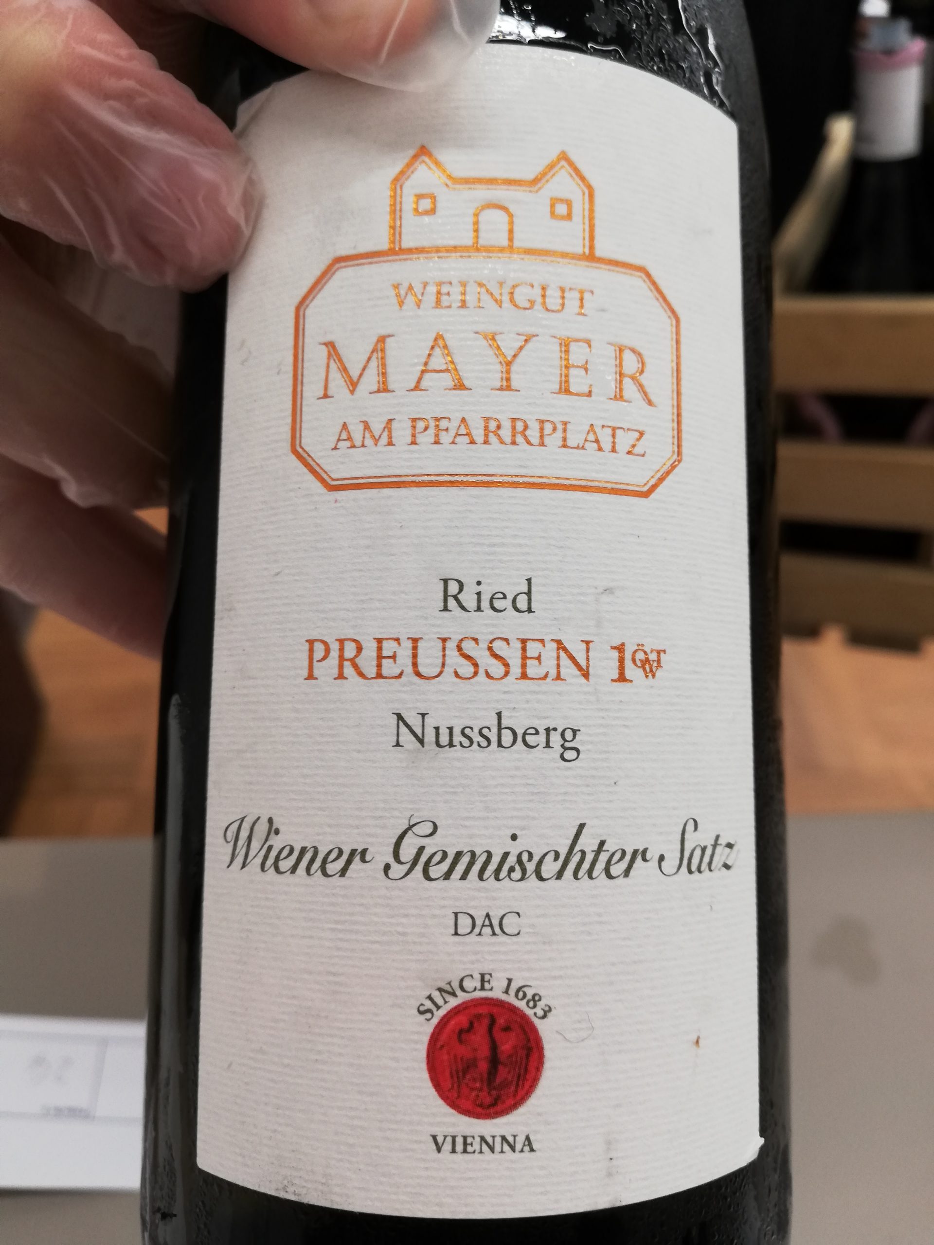 Mayer am Pfarrplatz - Wiener Gemischter Satz Ried Preussen 2019