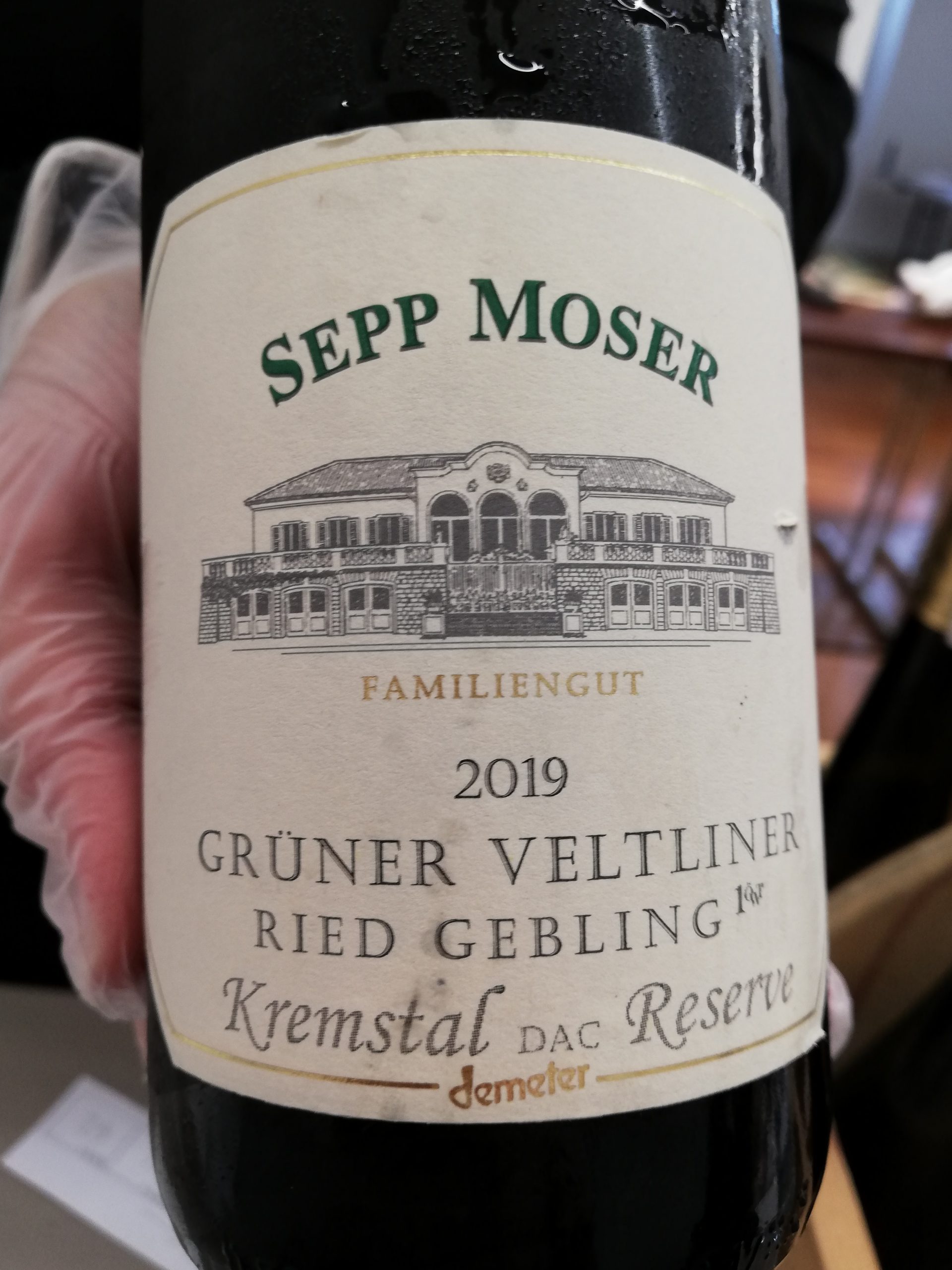 Sepp Moser - Grüner Veltliner Ried Gebling 2019