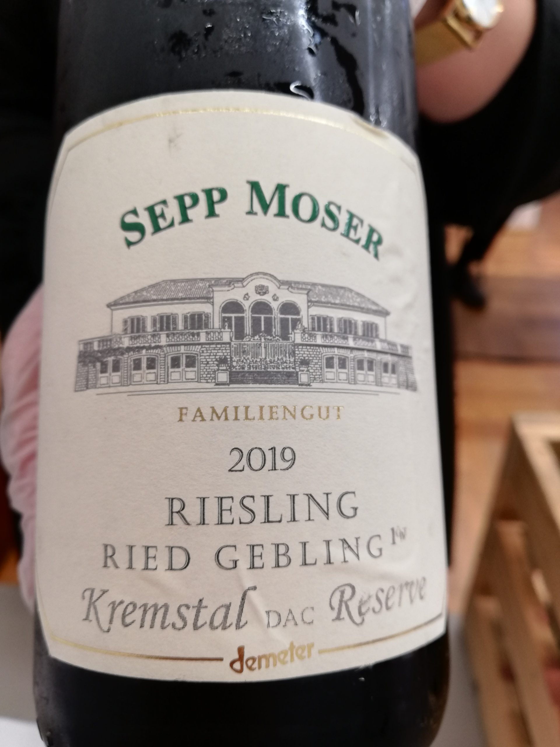 Sepp Moser - Riesling Ried Gebling 2019