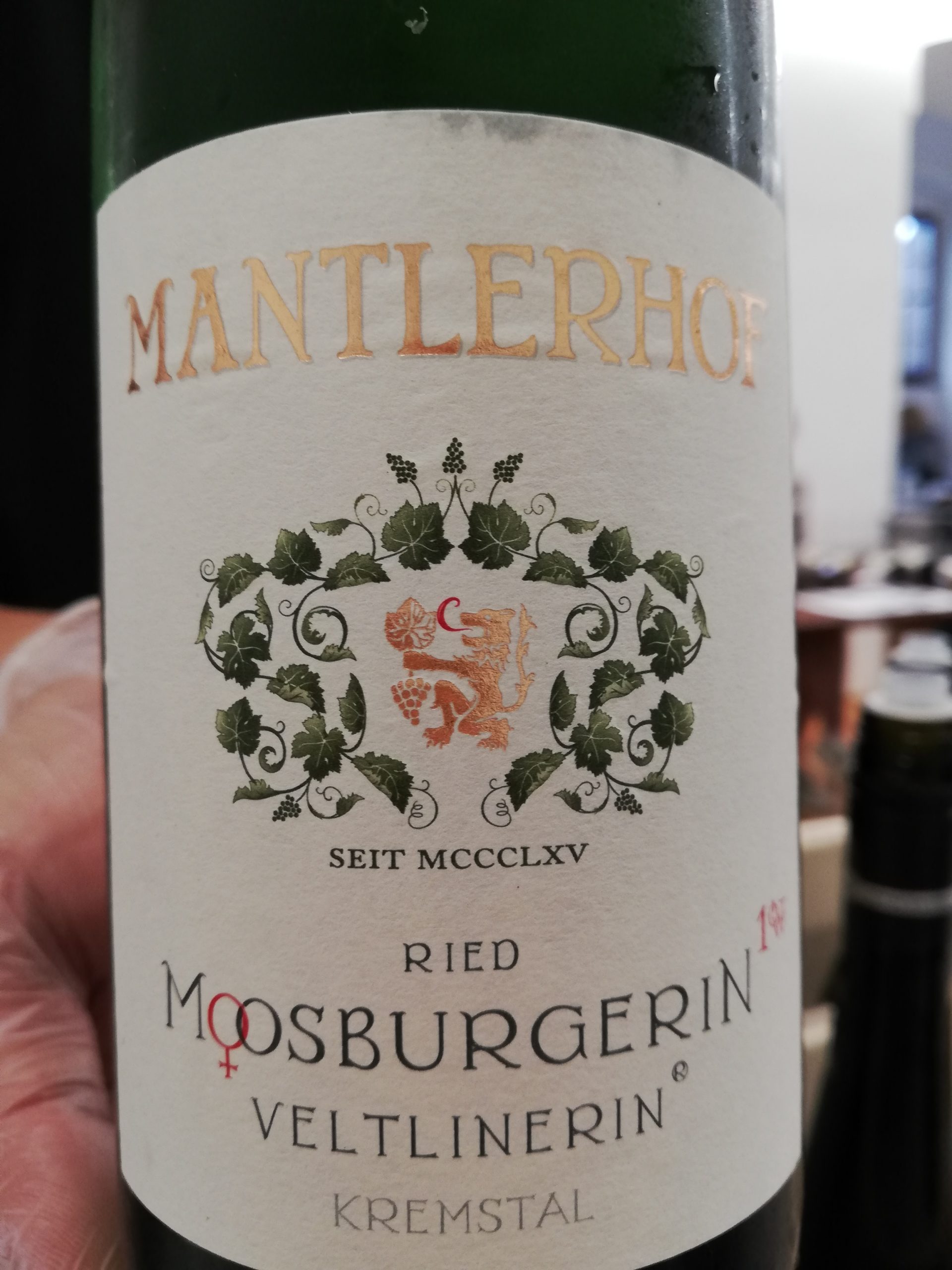 Mantlerhof - Grüner Veltliner Ried Moosburgerin 2018 Mantlerhof - Grüner Veltliner Ried Moosburgerin 2018