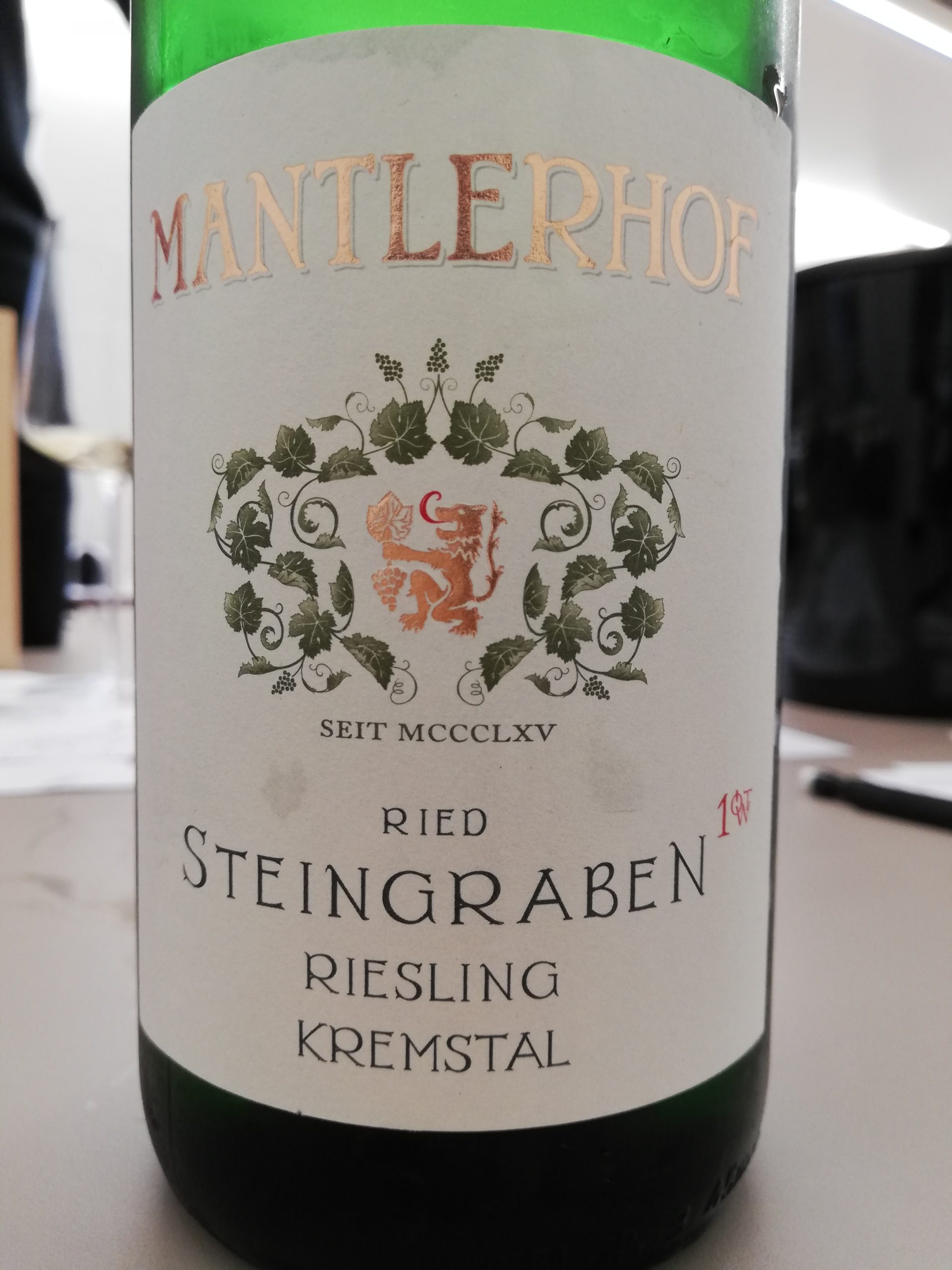 Mantlerhof - Riesling Ried Steingraben 2018