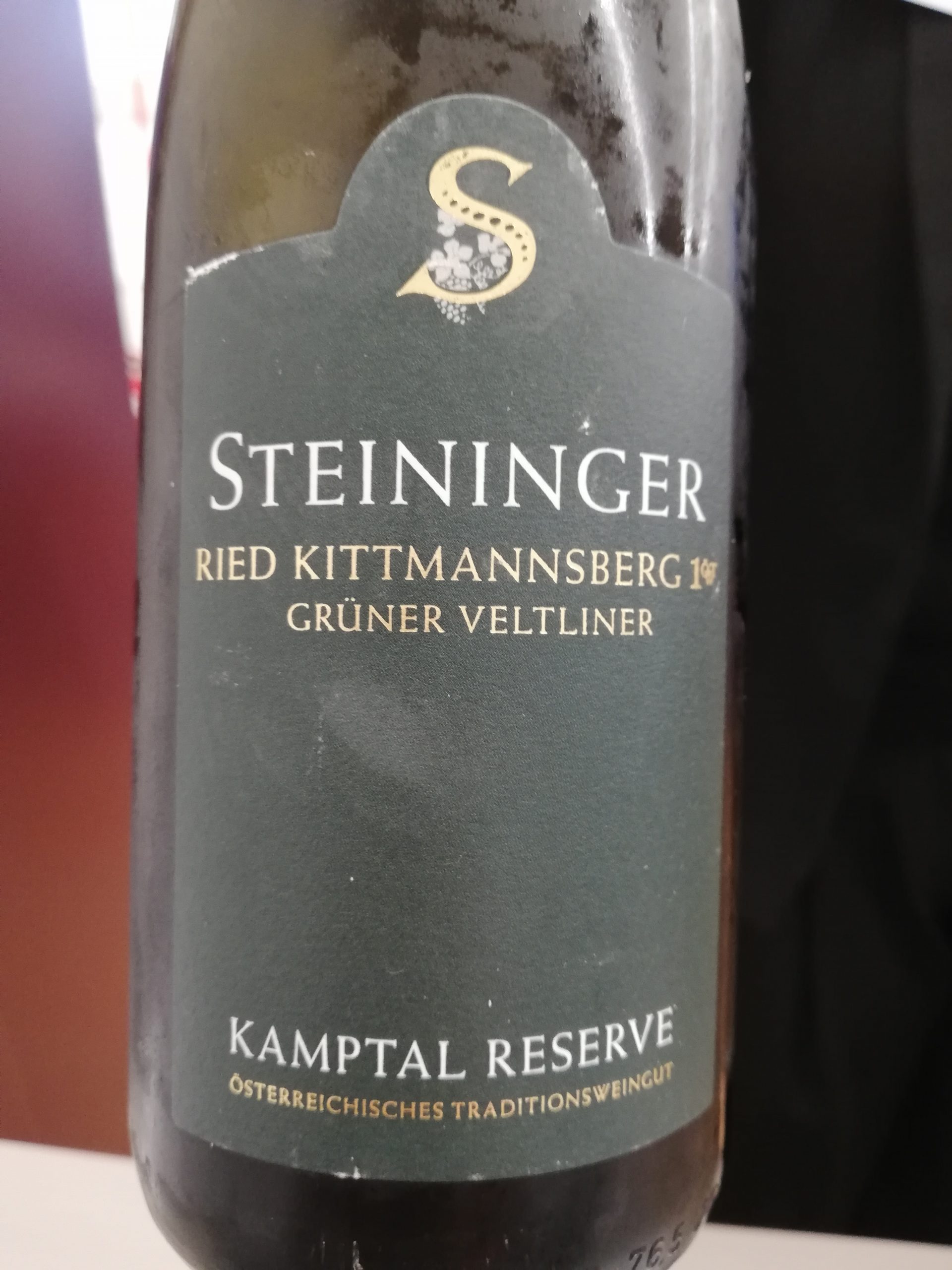 Steininger - Grüner Veltliner Ried Kittmannsberg 2019 Steininger - Grüner Veltliner Ried Kittmannsberg 2019