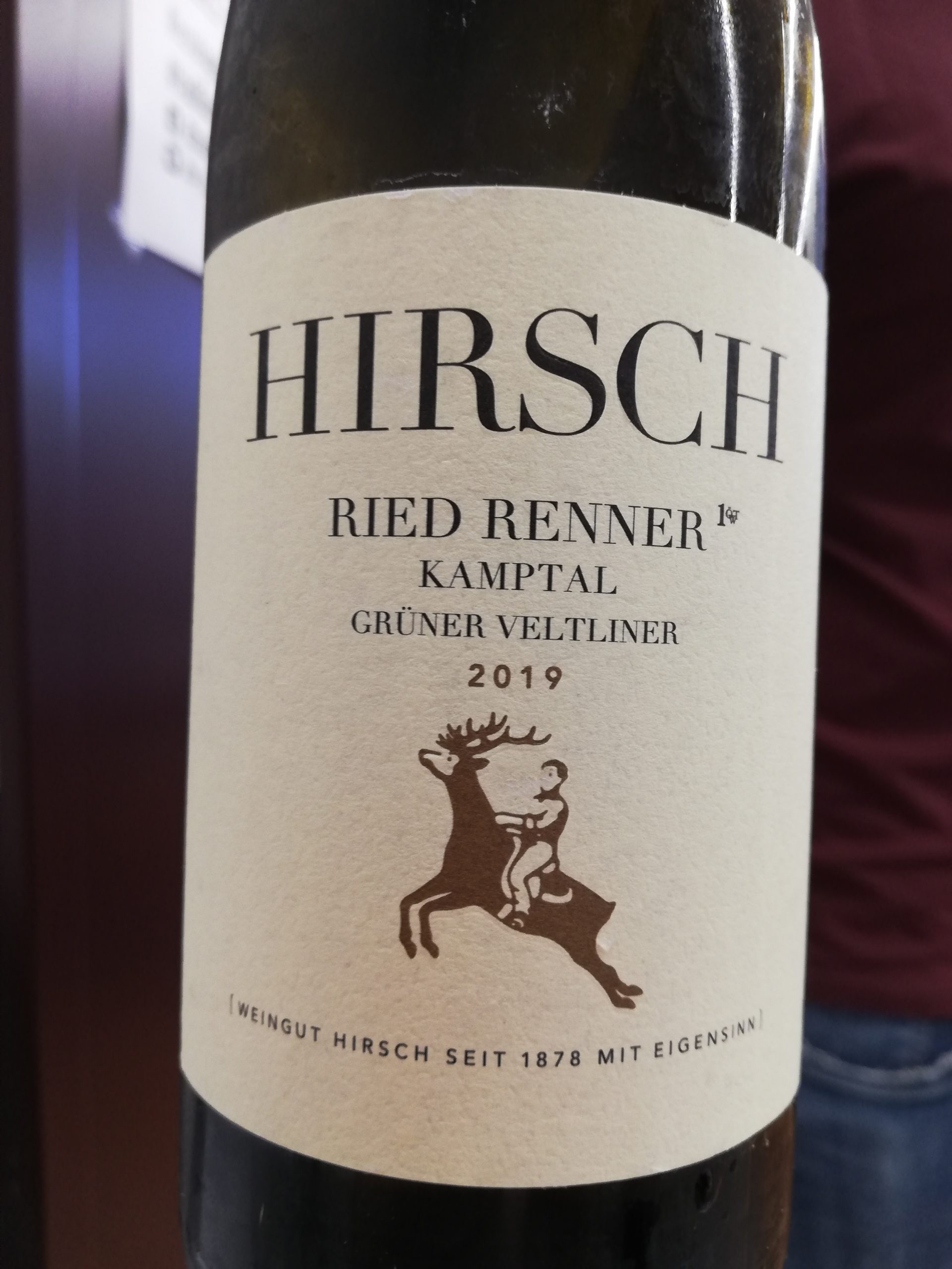 Hirsch - Grüner Veltliner Ried Renner 2019