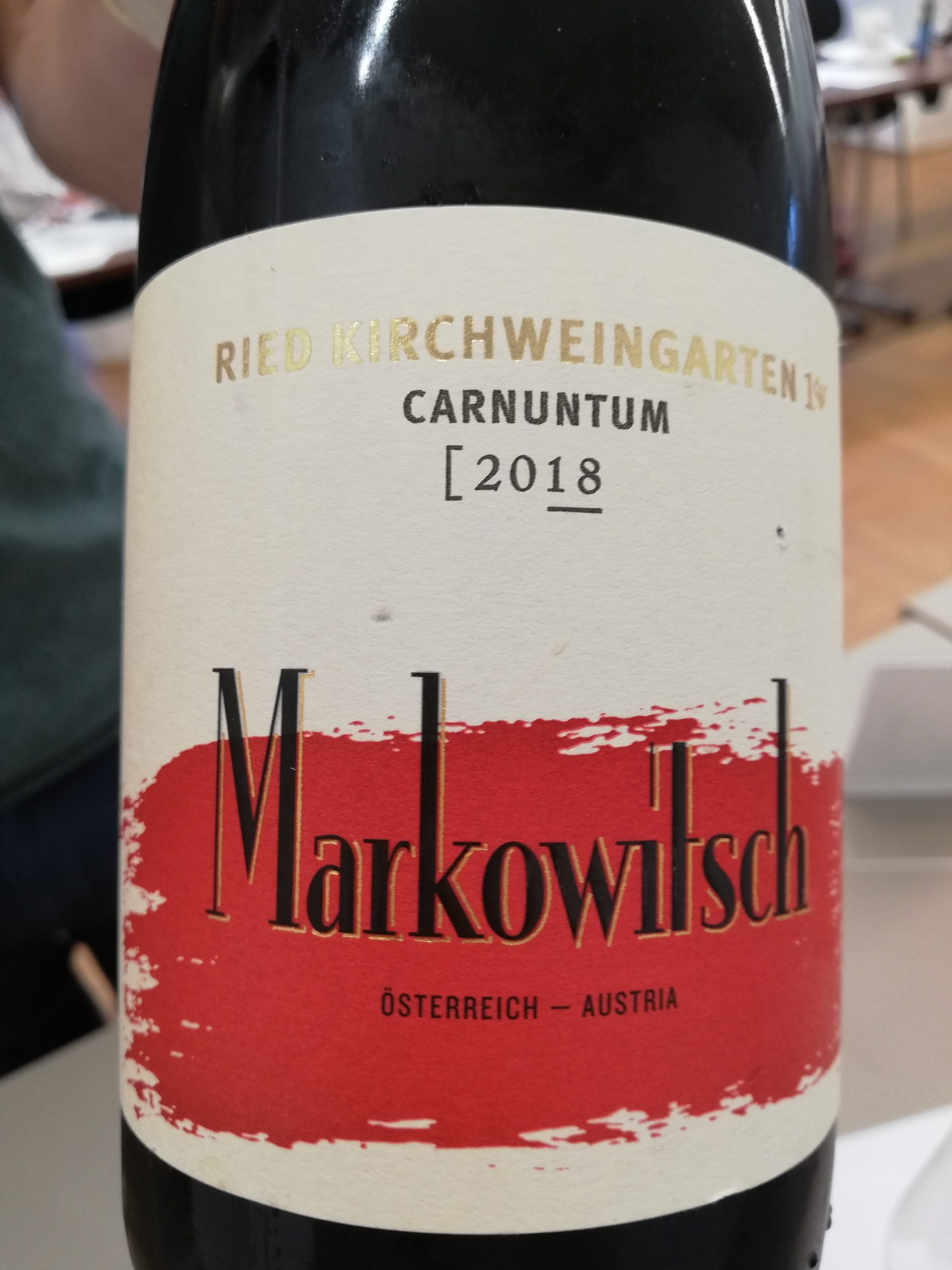 Gerhard Markowitsch - Zweigelt Ried Kirchweingarten 2018