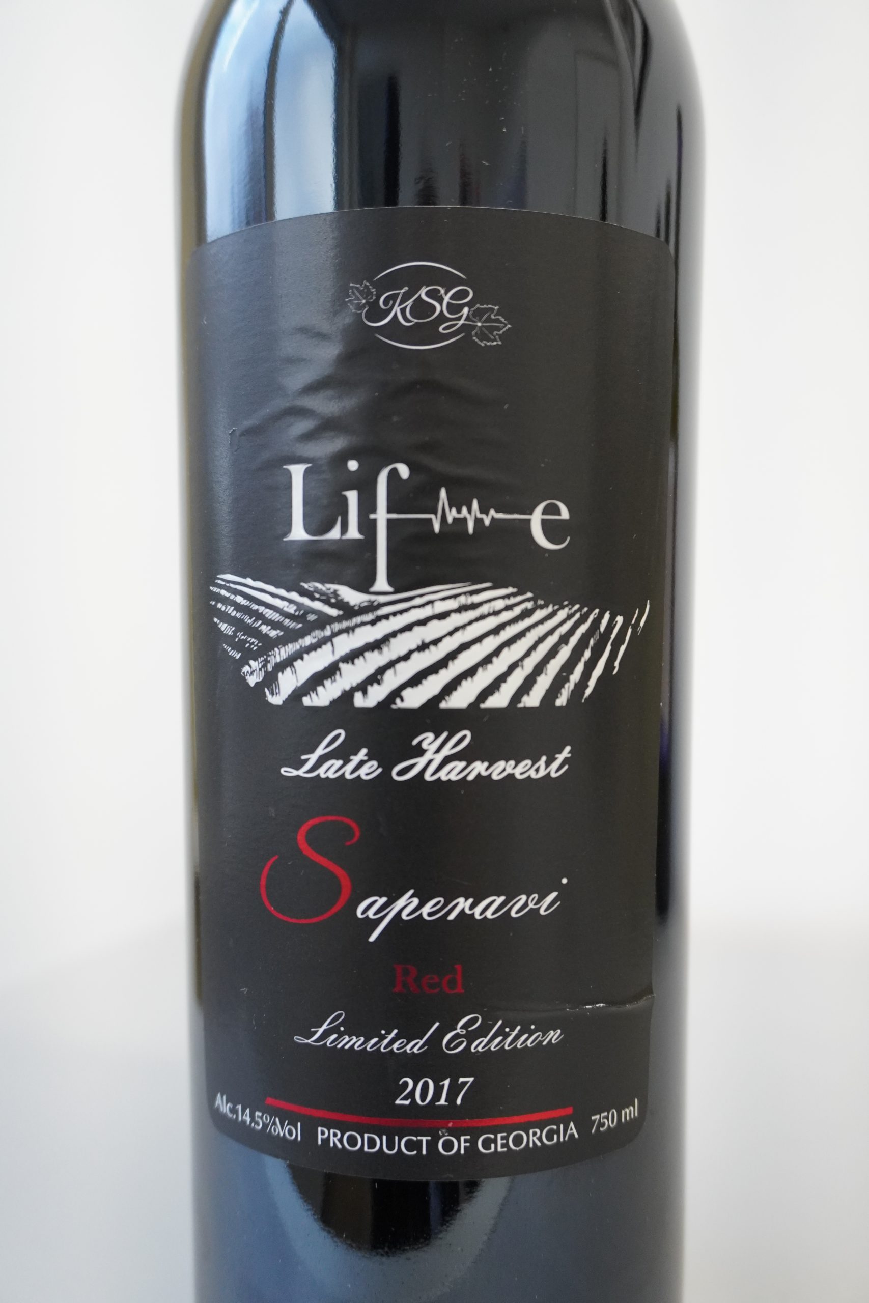 KSG - Life Late Harvest Saperavi 2017