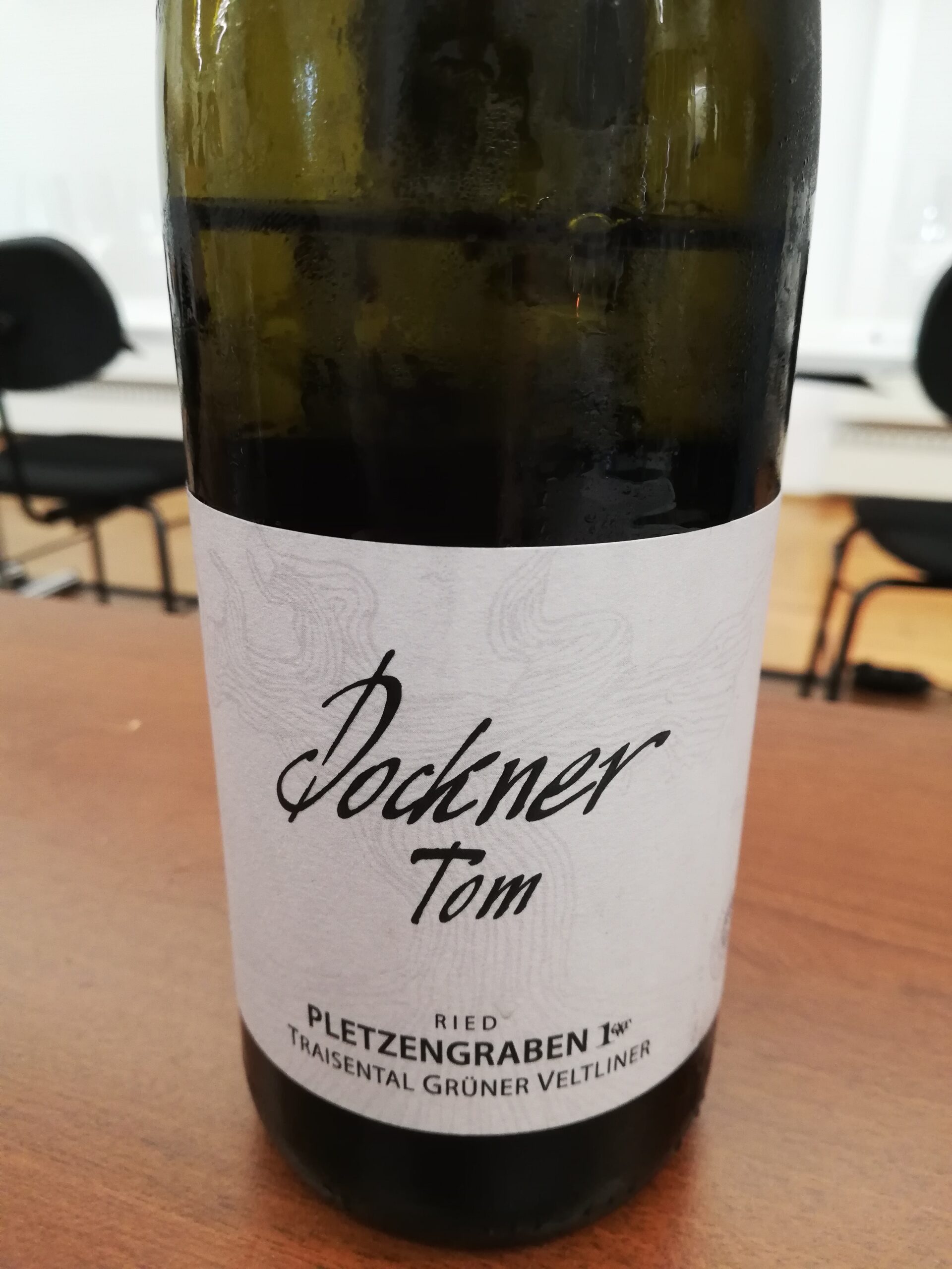 Tom Dockner - Grüner Veltliner Ried Pletzengraben Erste Lage 2020