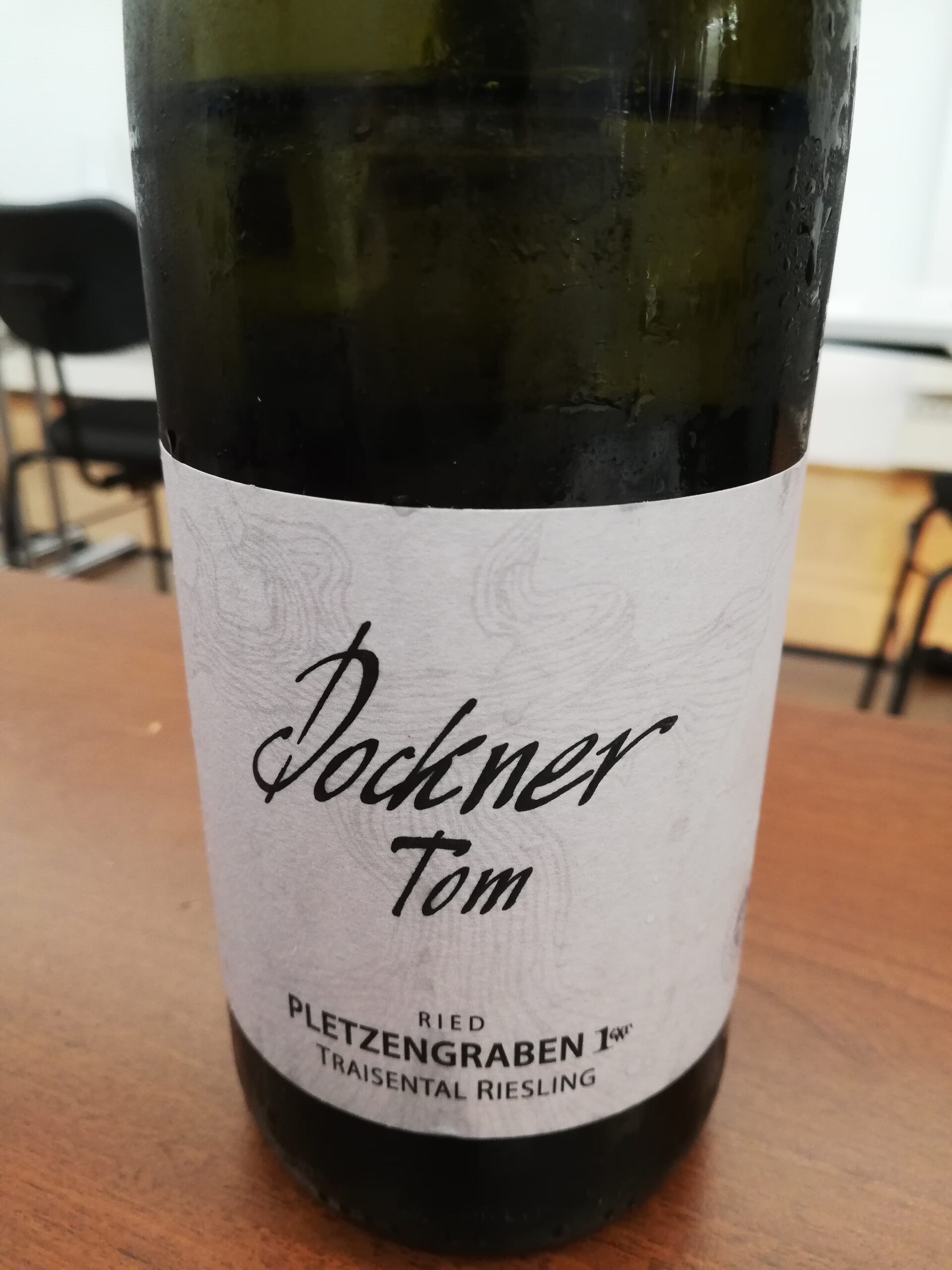 Tom Dockner - Riesling Ried Pletzengraben Erste Lage 2020