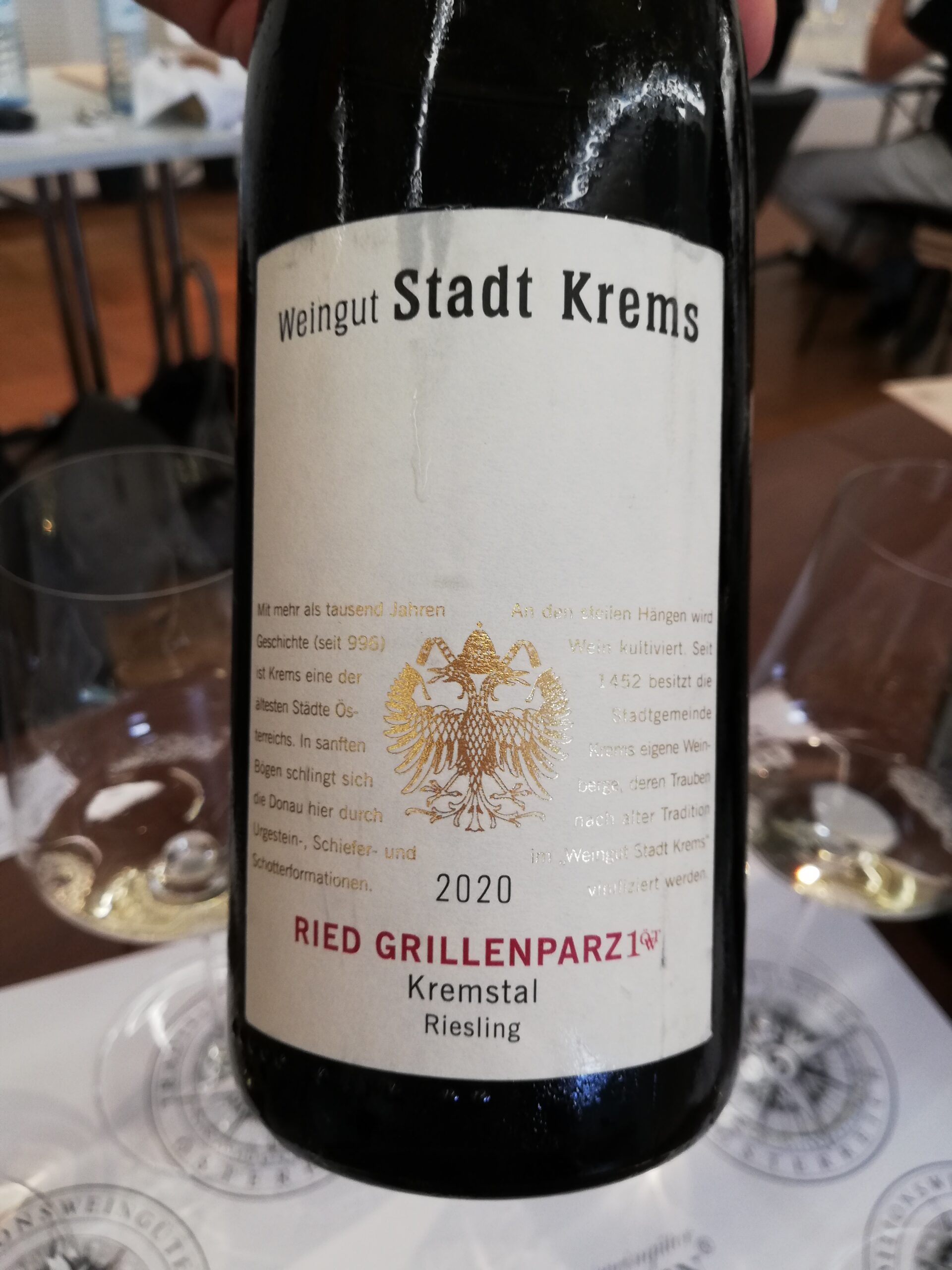 Stadt Krems - Riesling Ried Grillenparz Erste Lage 2020